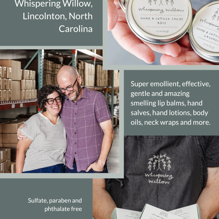 Meet the Maker, Whispering Willow of Lincolnton, North Carolina