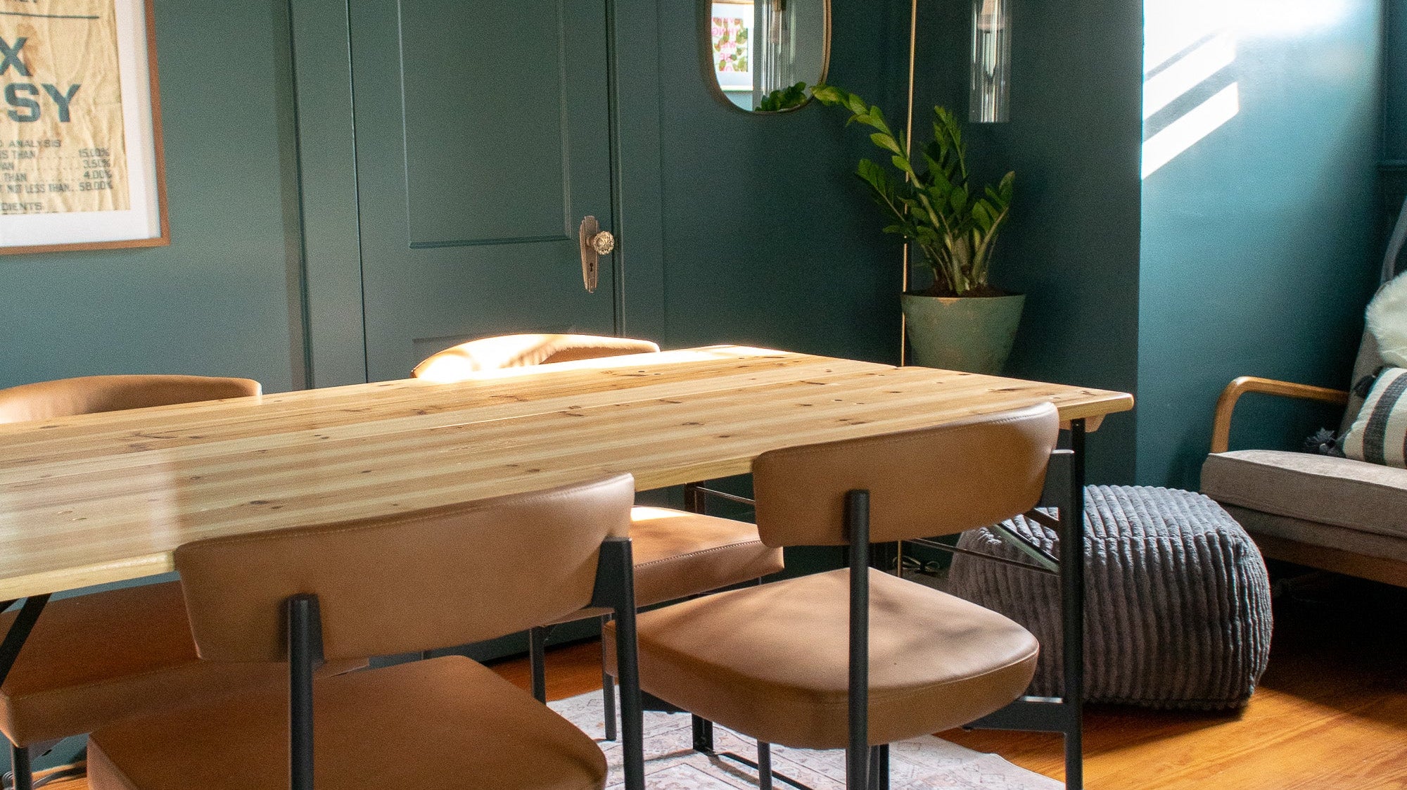 The Community Coworking Room, Design Choices and Where to Find Pieces