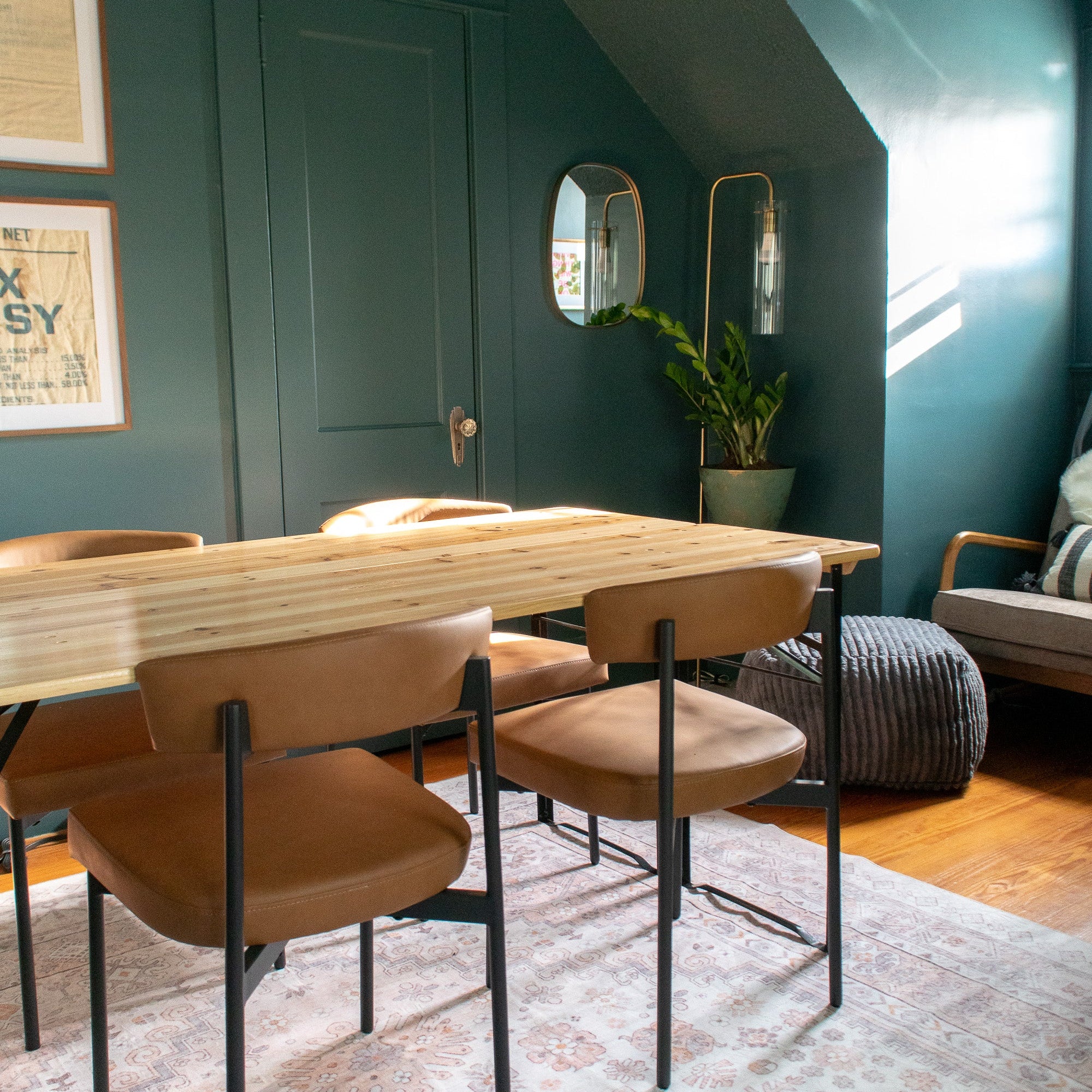 The Community Coworking Room, Design Choices and Where to Find Pieces