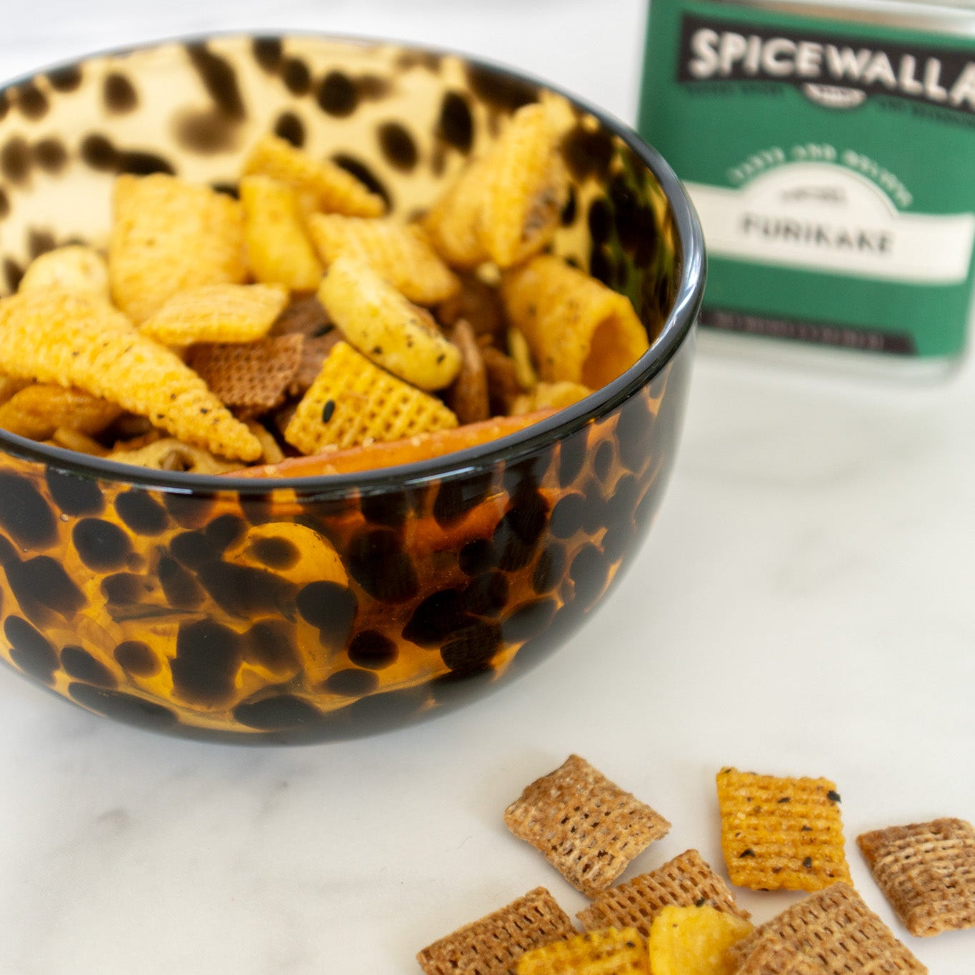Sweet and Salty Furikake Snack Mix Recipe