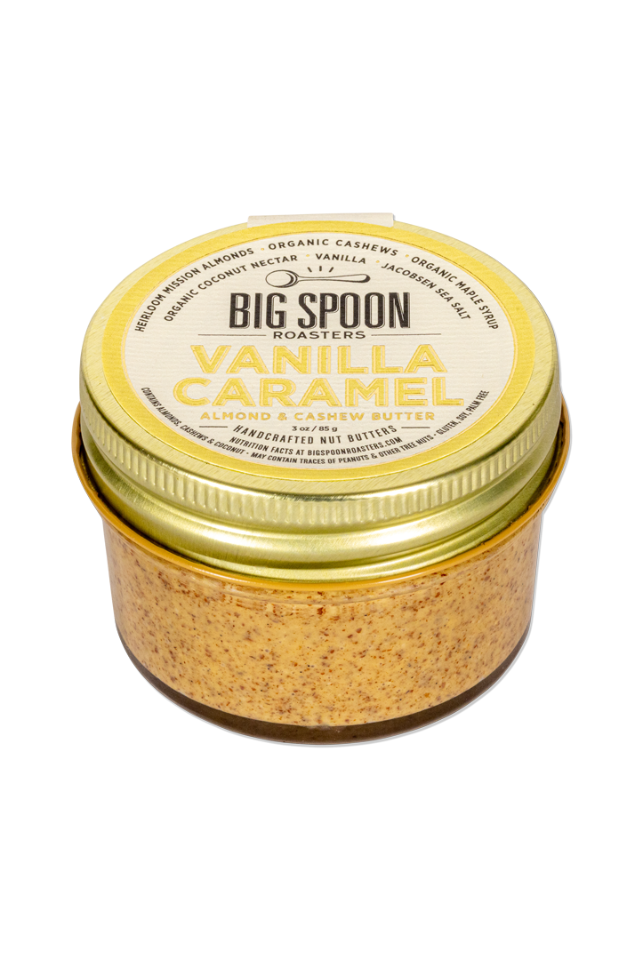 Vanilla Caramel Almond & Cashew Butter, Vegan - Gather Goods Co.