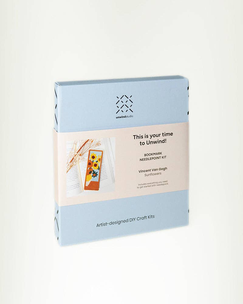 Bluebell Bookmark Needlepoint Kit - Gather Goods Co.