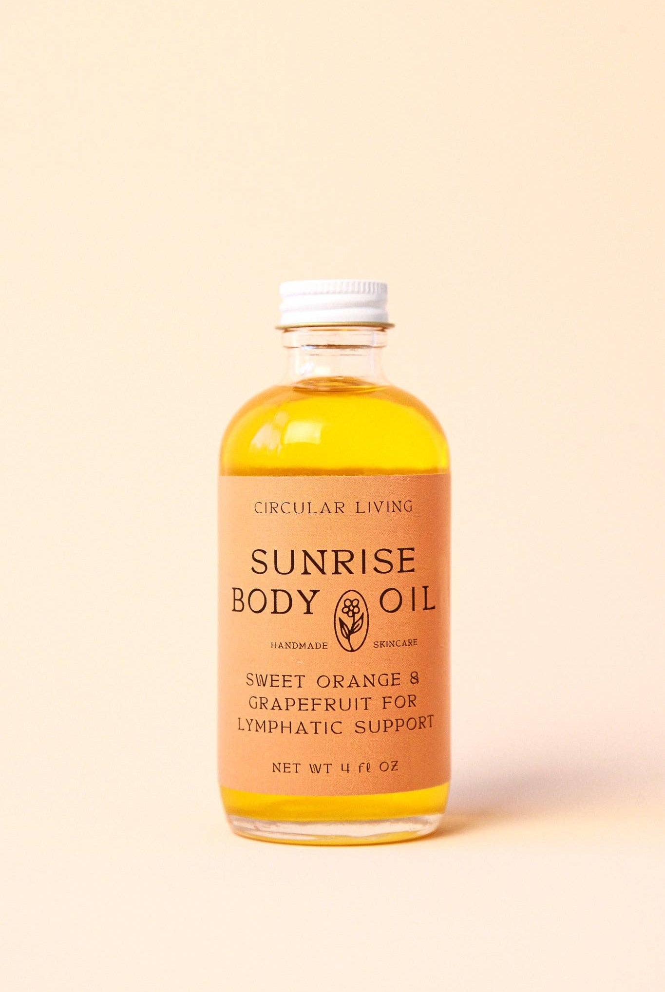 Sunrise Body Oil, Sweet Orange & Grapefruit, 2oz - Gather Goods Co.