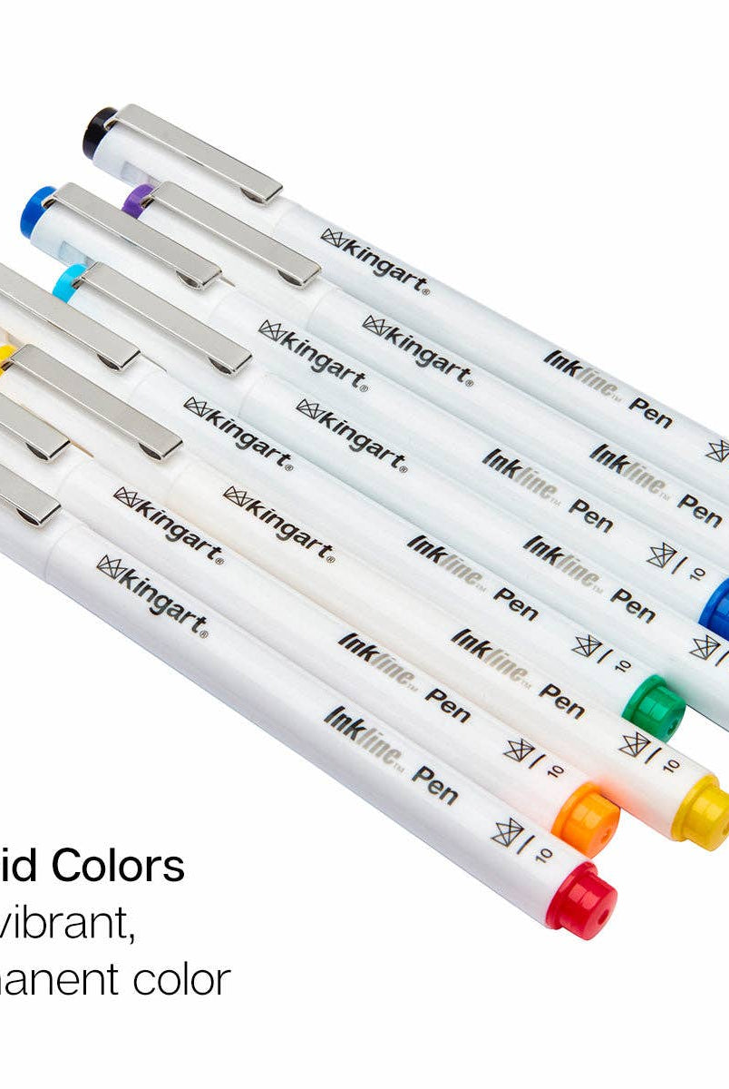 Inkline™ Fine Line Pens, 8 Colors Size 10 - Gather Goods Co.