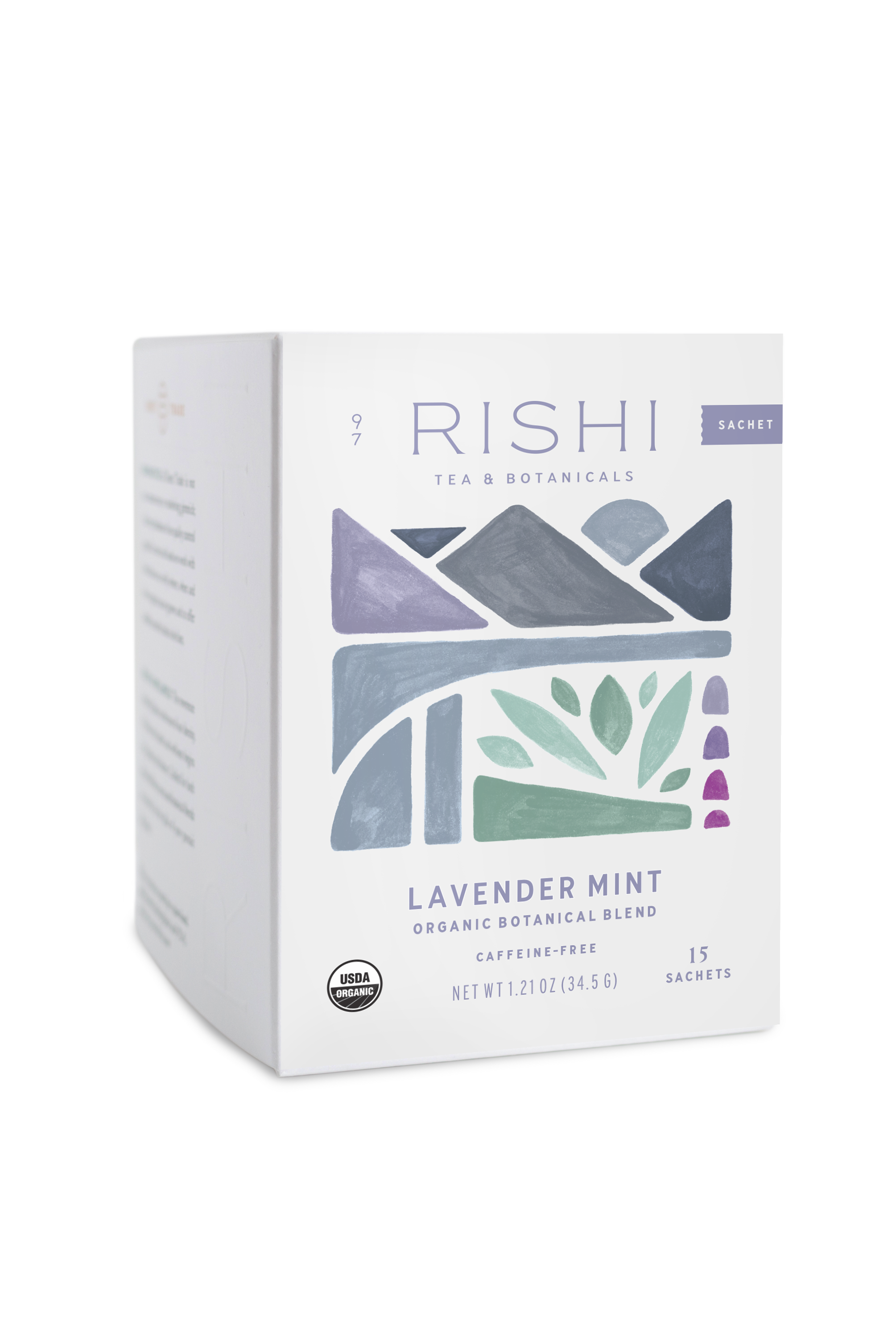 Lavender Mint Organic Herbal Tea Sachets - Gather Goods Co.
