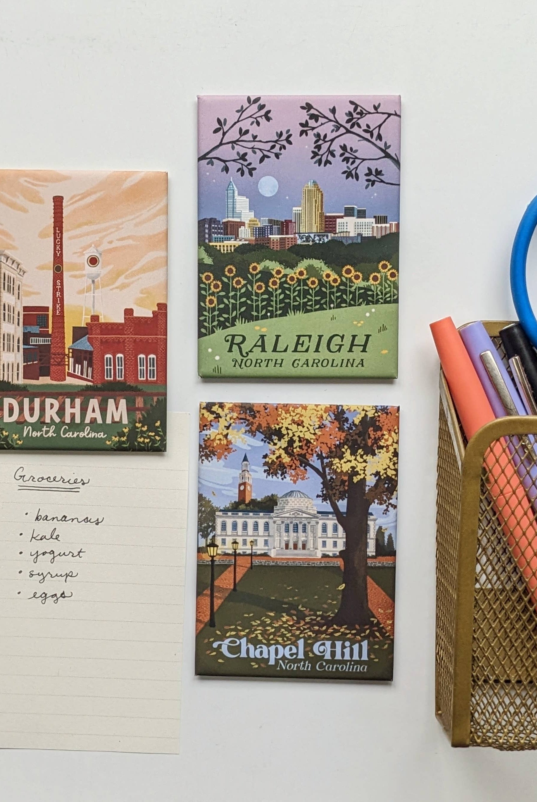 Chapel Hill North Carolina UNC Souvenir Magnet - Gather Goods Co.