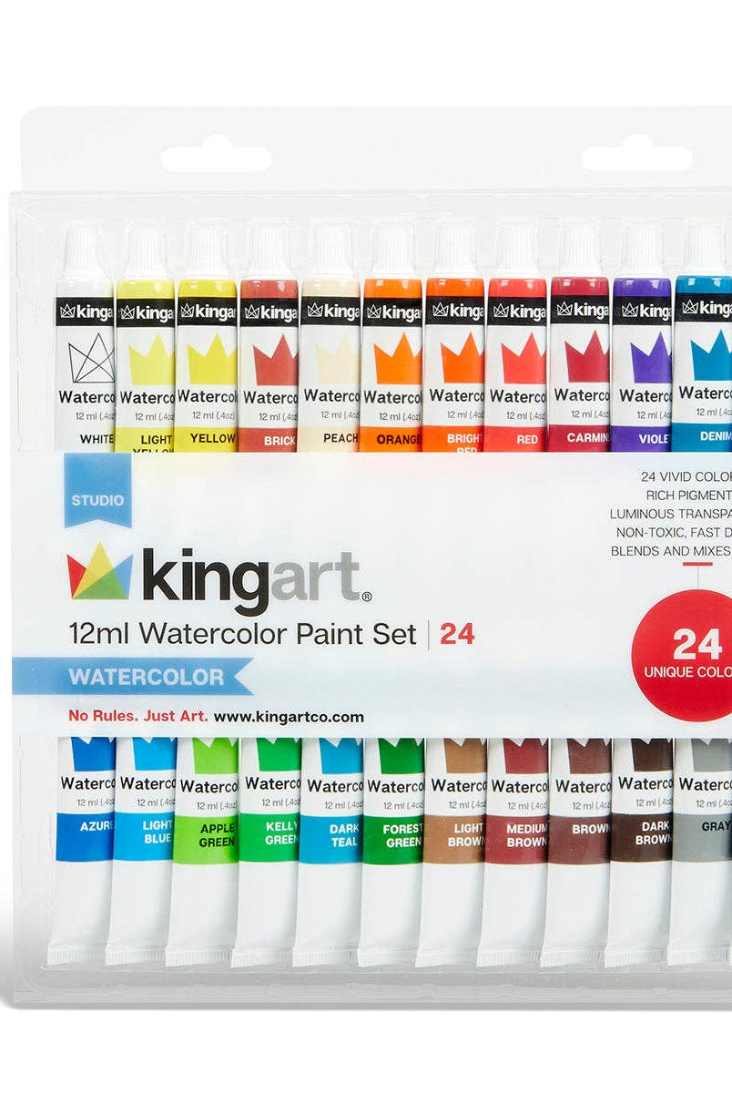 Watercolor Paint 24 Colors - Gather Goods Co.