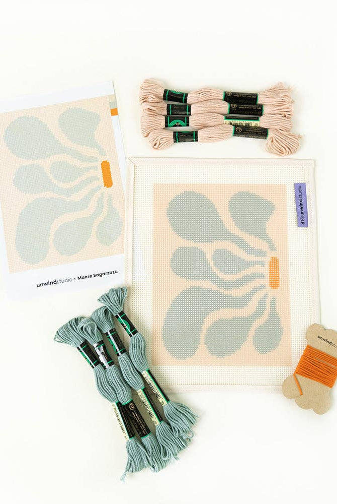 Itsas lorea 3 Needlepoint Kit - Gather Goods Co.