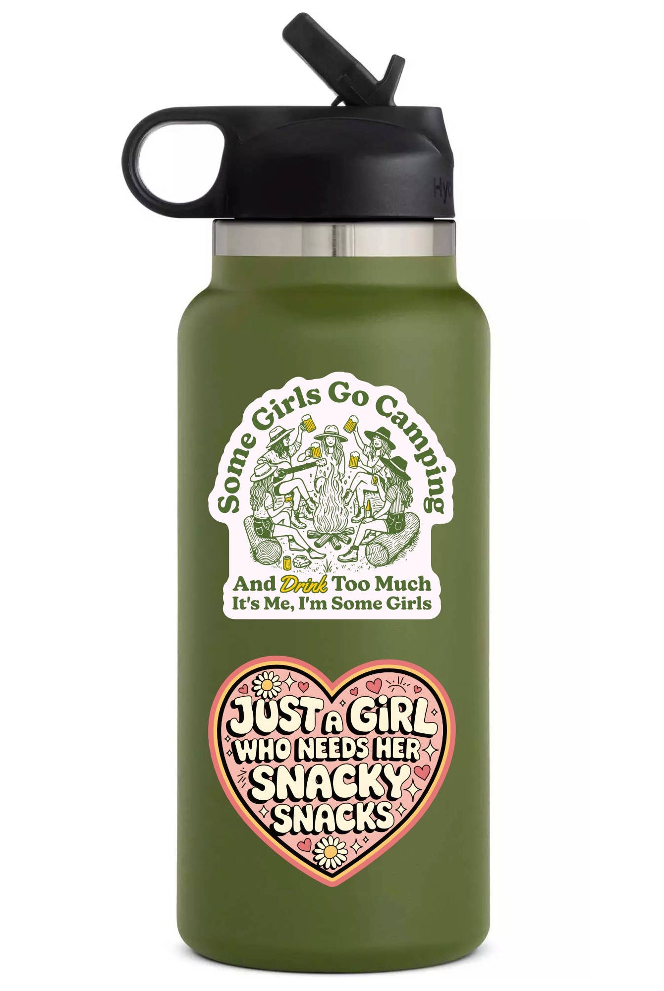 Just A Girl Who Needs Her Snacky Snacks Sticker - Gather Goods Co.