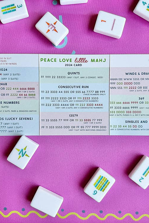 2025 Little Mahj Card - Gather Goods Co.