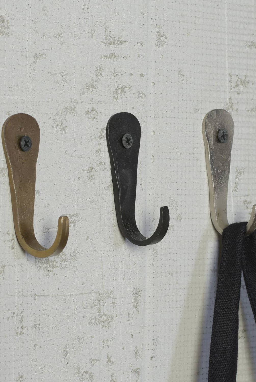 Forged Hook, Iron - Black - Gather Goods Co.