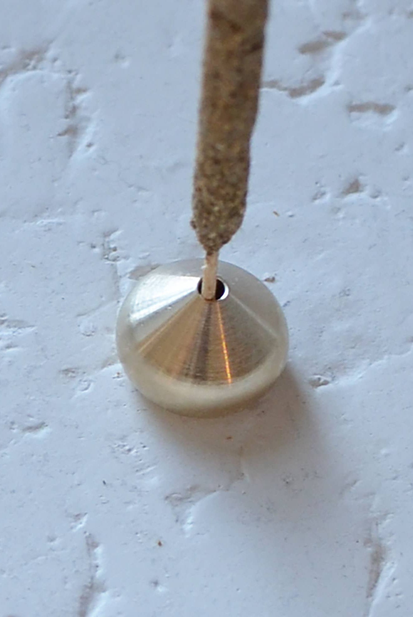 Brass Incense Holder, Waterdrop Shape - Gather Goods Co.