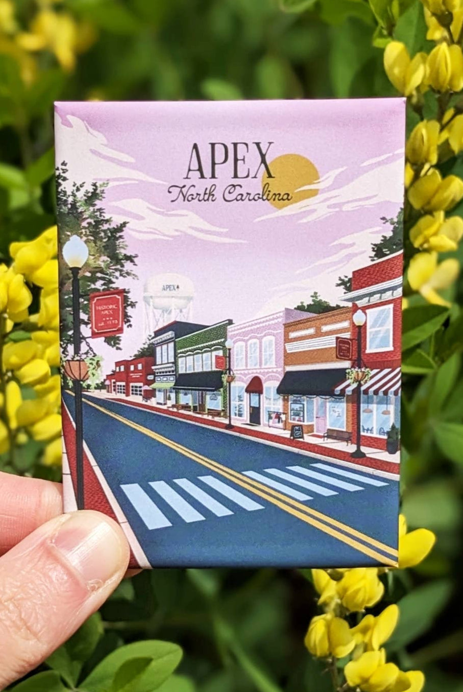 Apex, NC Souvenir Magnet - Gather Goods Co.