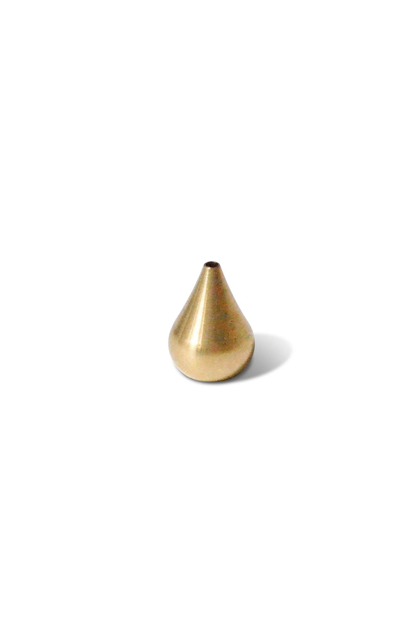 Tall Waterdrop Brass Incense Holder - Gather Goods Co.