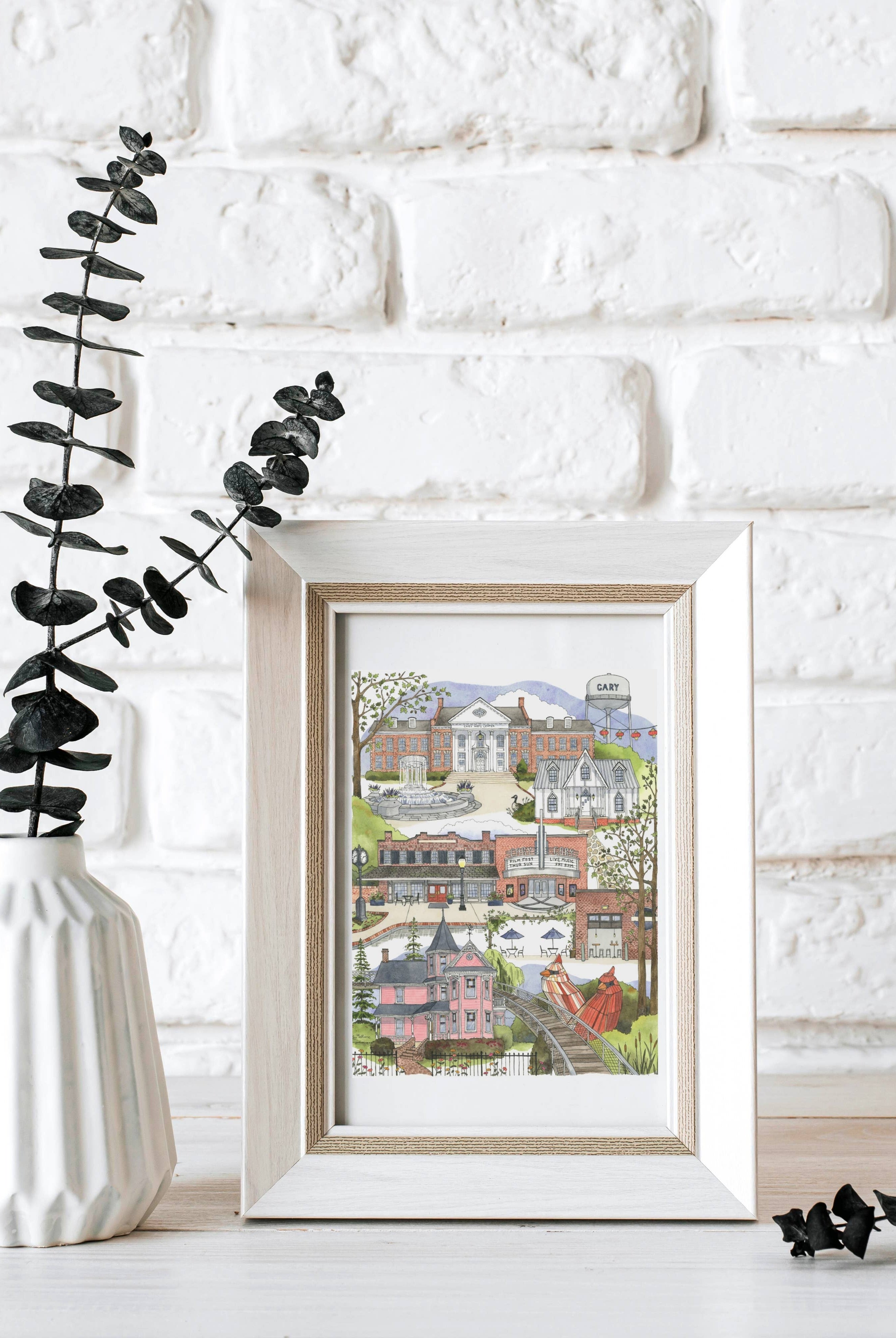Cary, North Carolina notecard - Gather Goods Co.