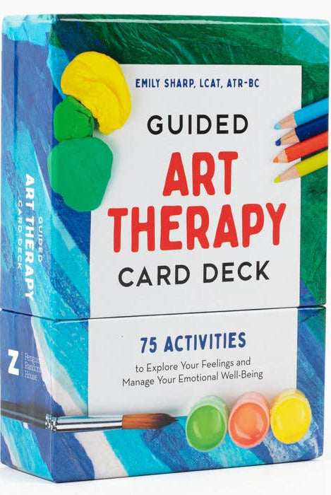 Guided Art Therapy Card Deck - Gather Goods Co.