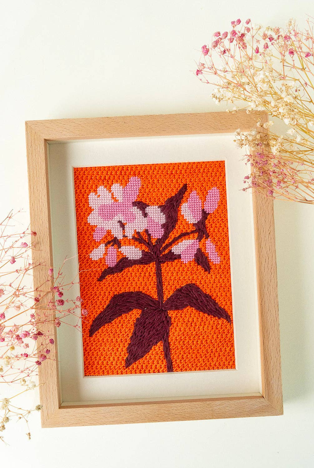 Joe Pye Weed Needlepoint Kit - Gather Goods Co.