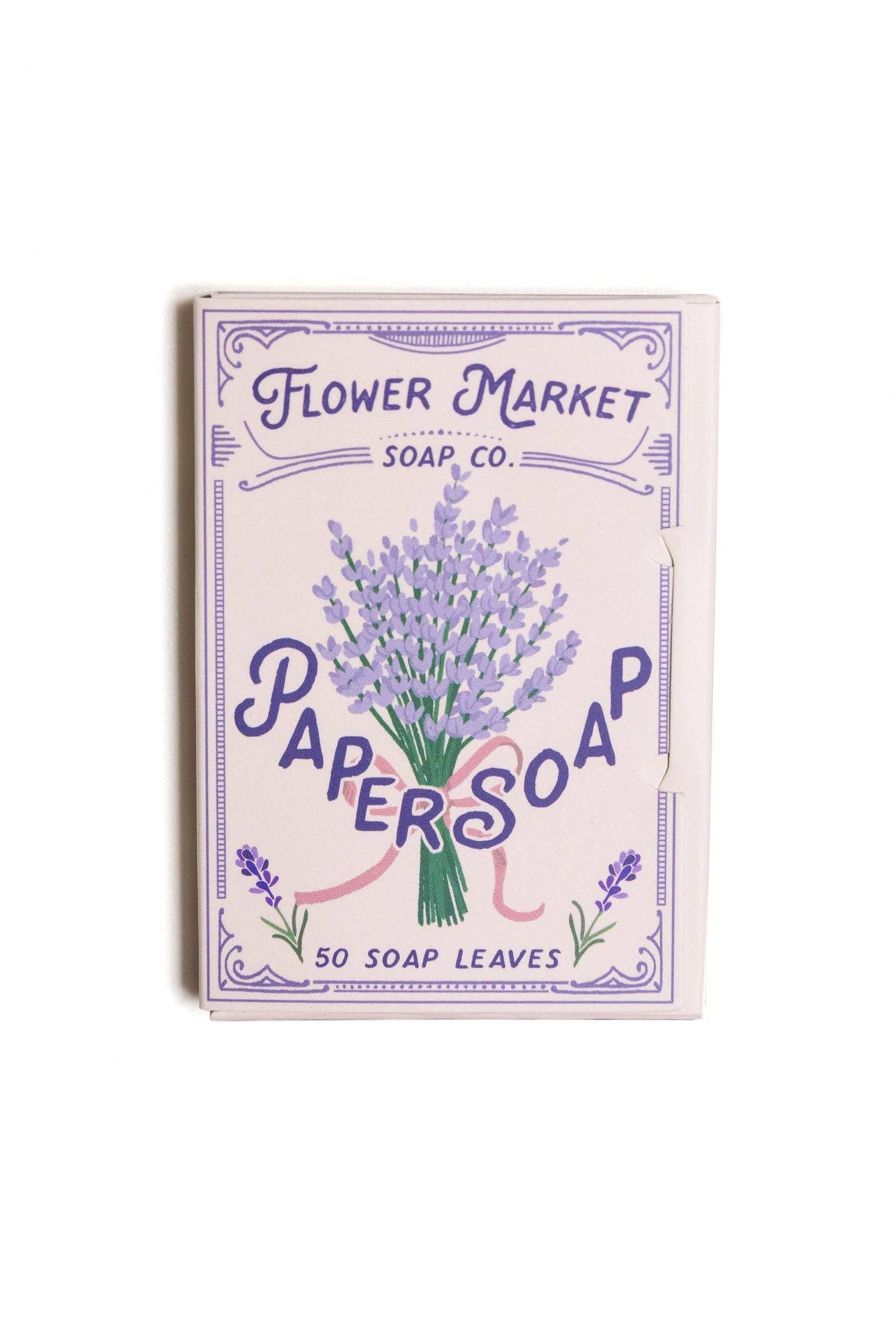 Paper Soap – Lavender Scent, Travel Size, 50 Sheets - Gather Goods Co.