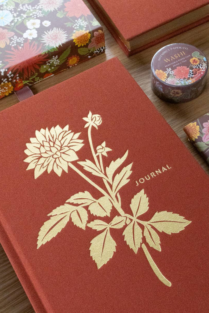 RUSSET | LINEN BOUND JOURNAL - Gather Goods Co.