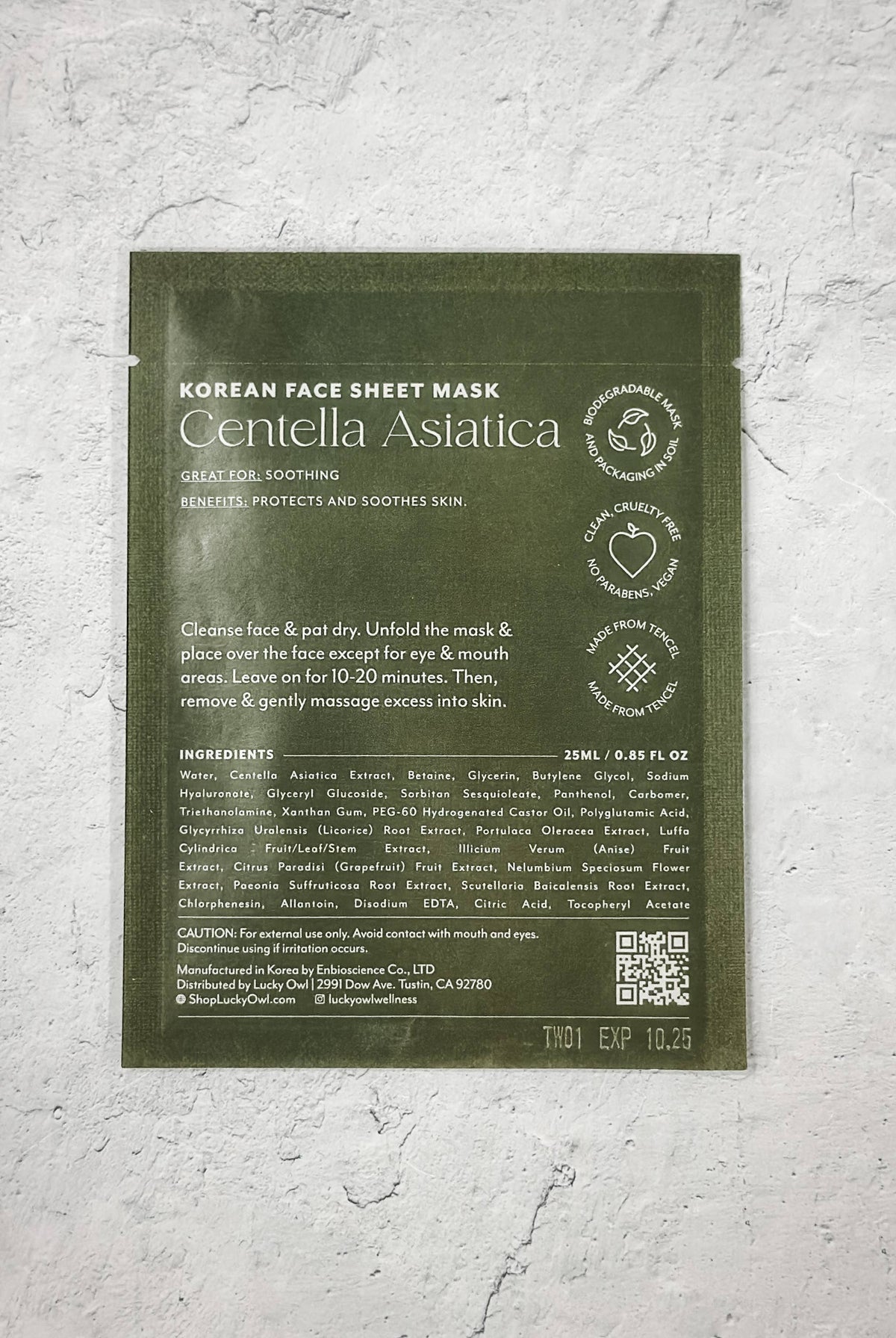 Korean Sheet Mask - Take a Deep Breath - Gather Goods Co.