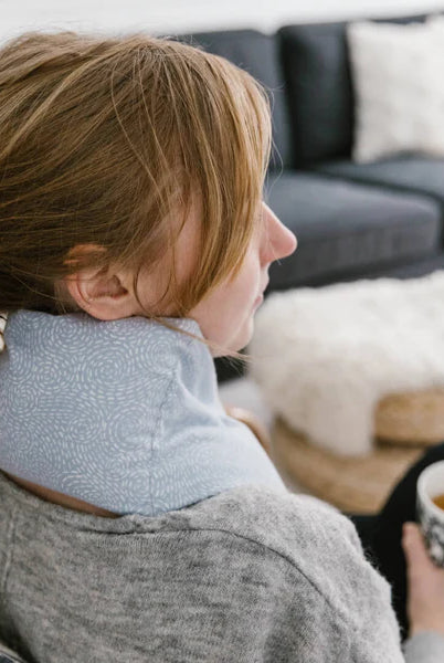 Lavender Neck Wrap - Deep Blue Color - Gather Goods Co.