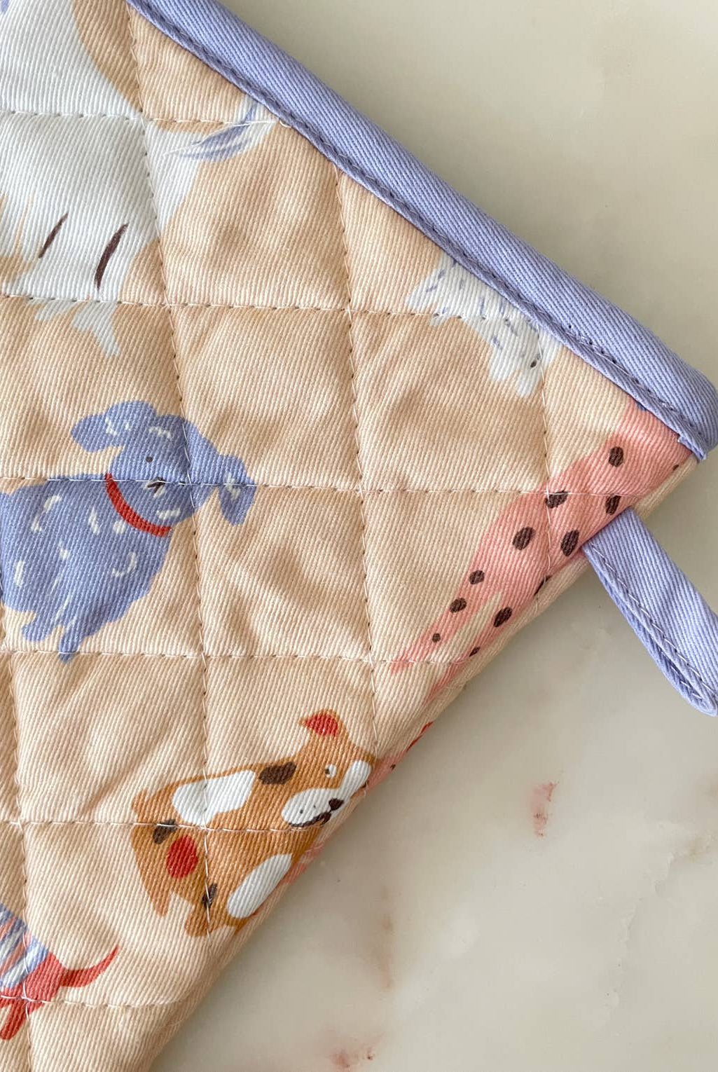 Cotton Oven Mitt + Pot Holder Set | Dogs - Gather Goods Co.