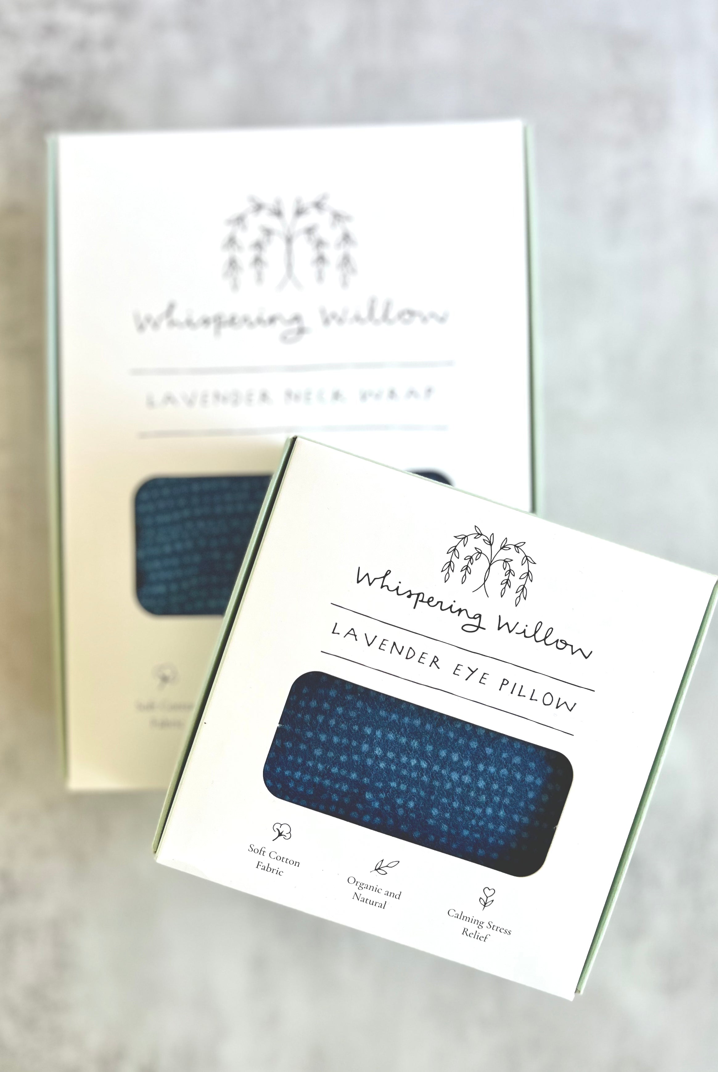 Lavender Neck Wrap - Deep Blue Color - Gather Goods Co.