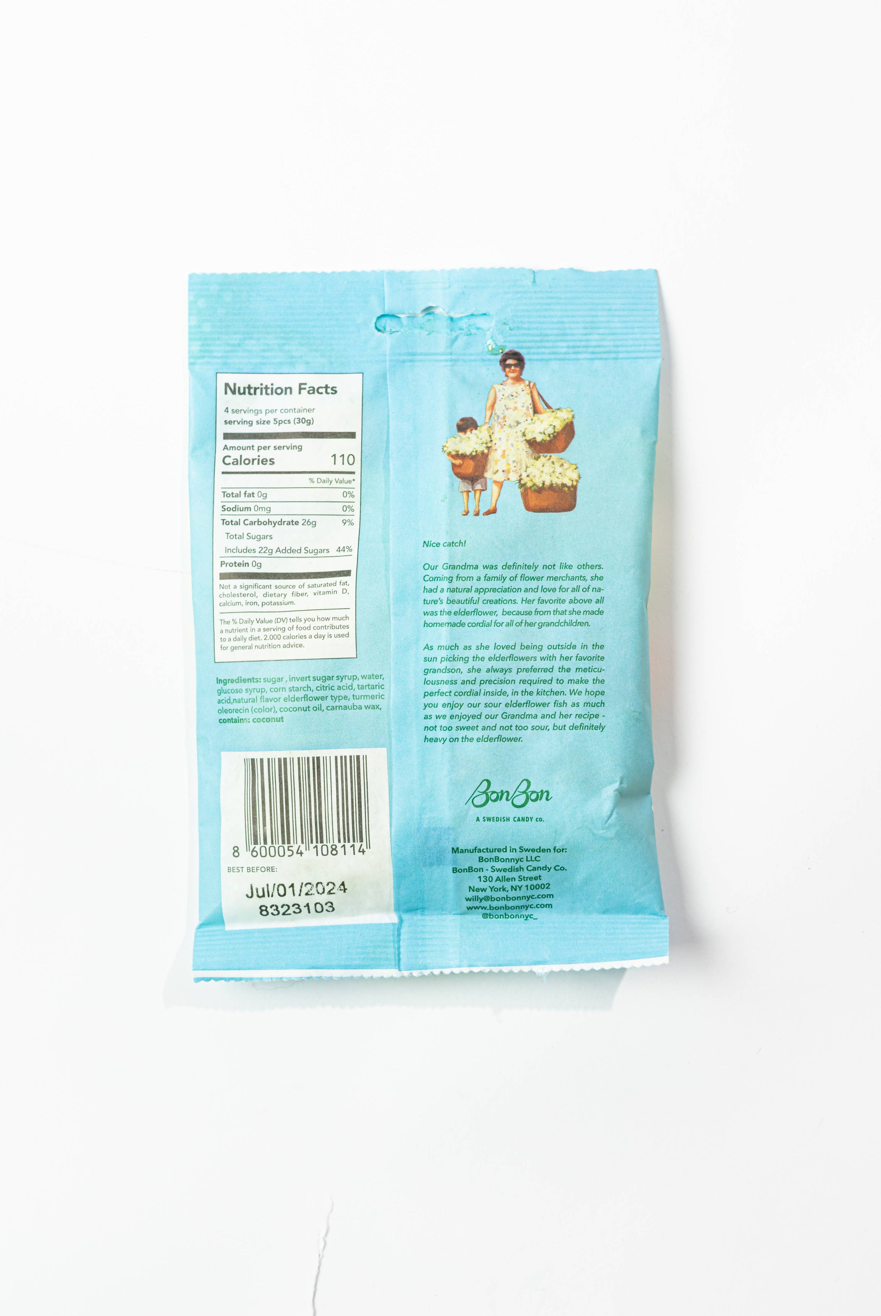 Sour Elderflower Fish Candy - Gather Goods Co.