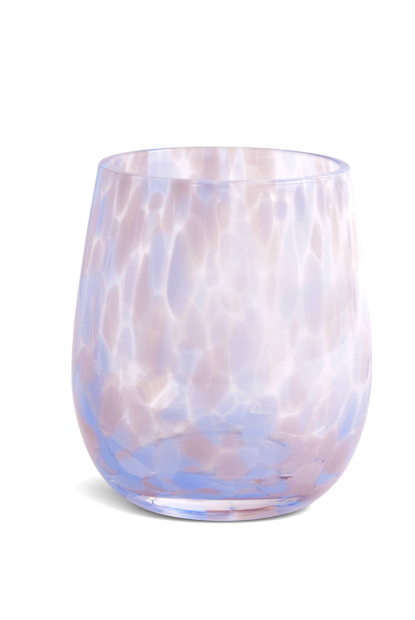 Stemless Wine Glass in Purple, 12oz - Gather Goods Co.