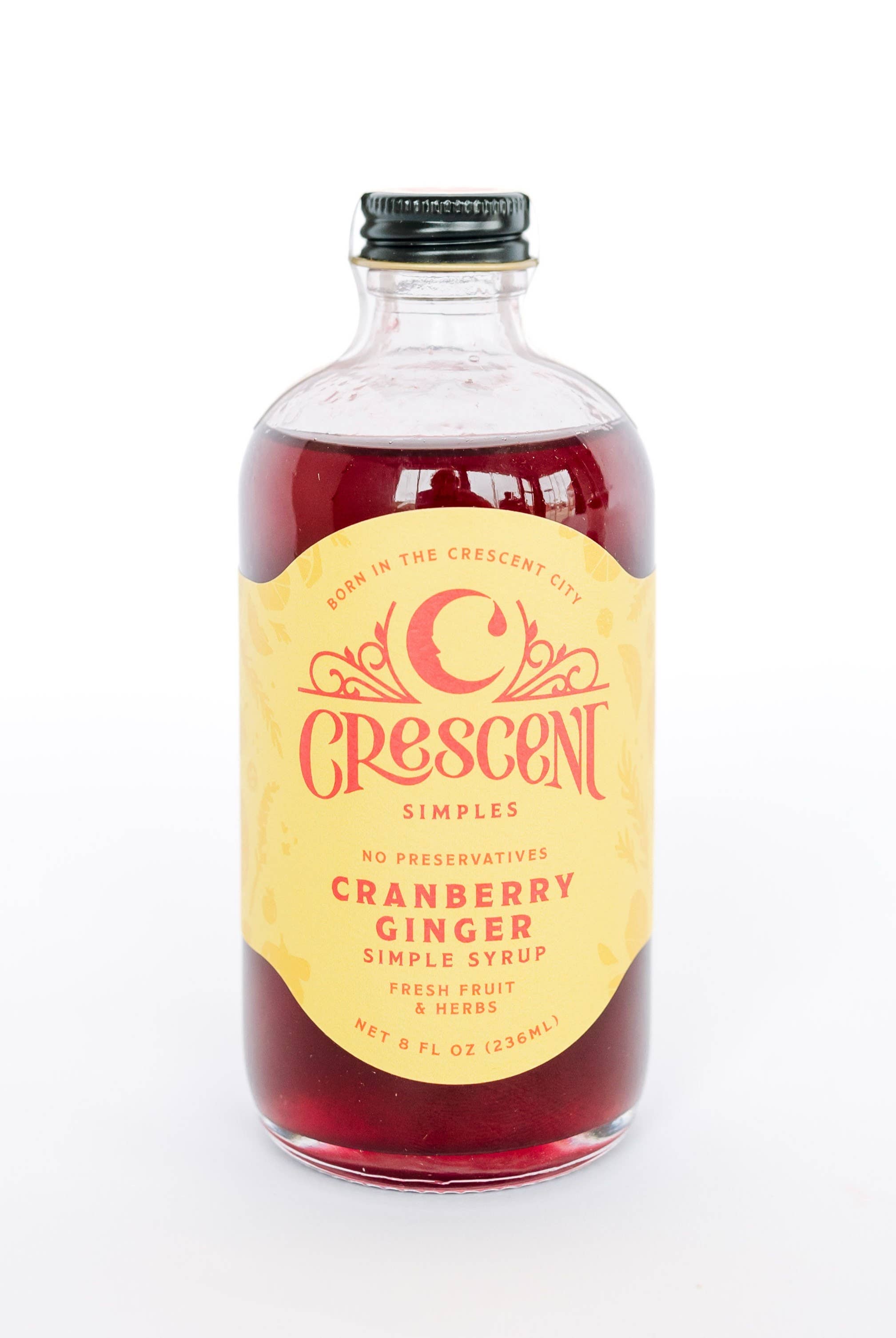Cranberry Ginger Simple Syrup - Gather Goods Co.