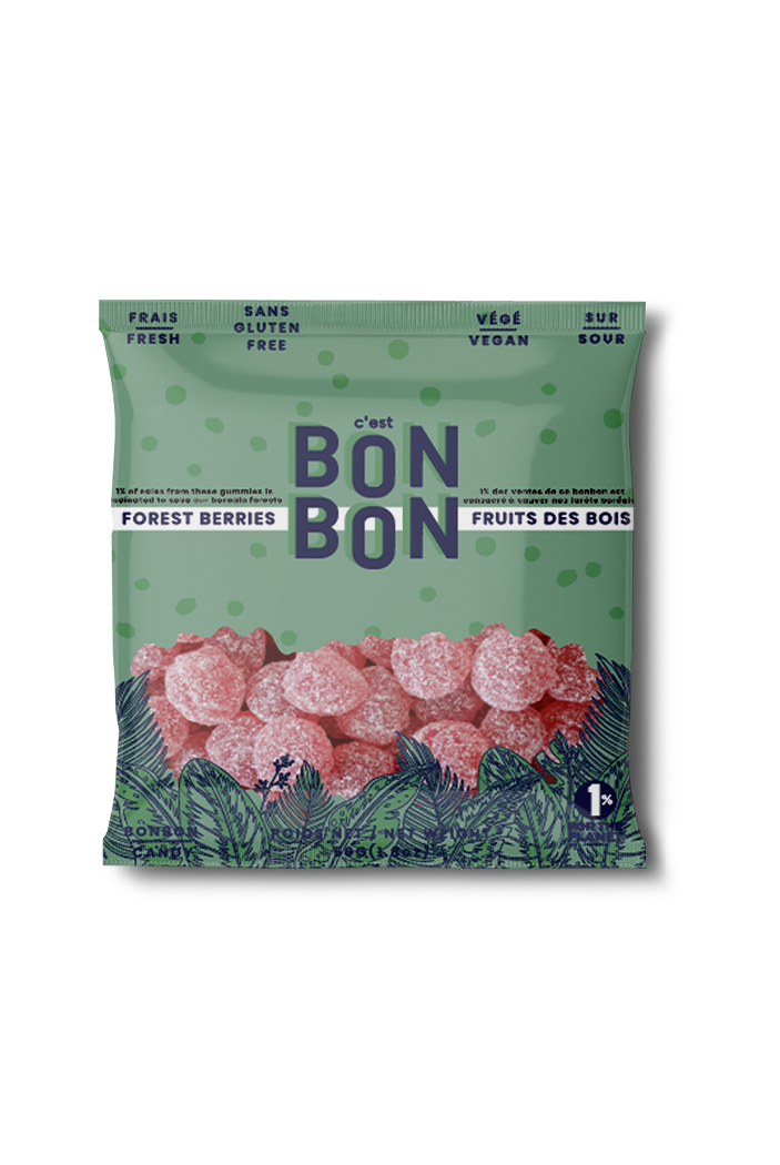 Vegan Gummy Candies, Forest Berries - Gather Goods Co.