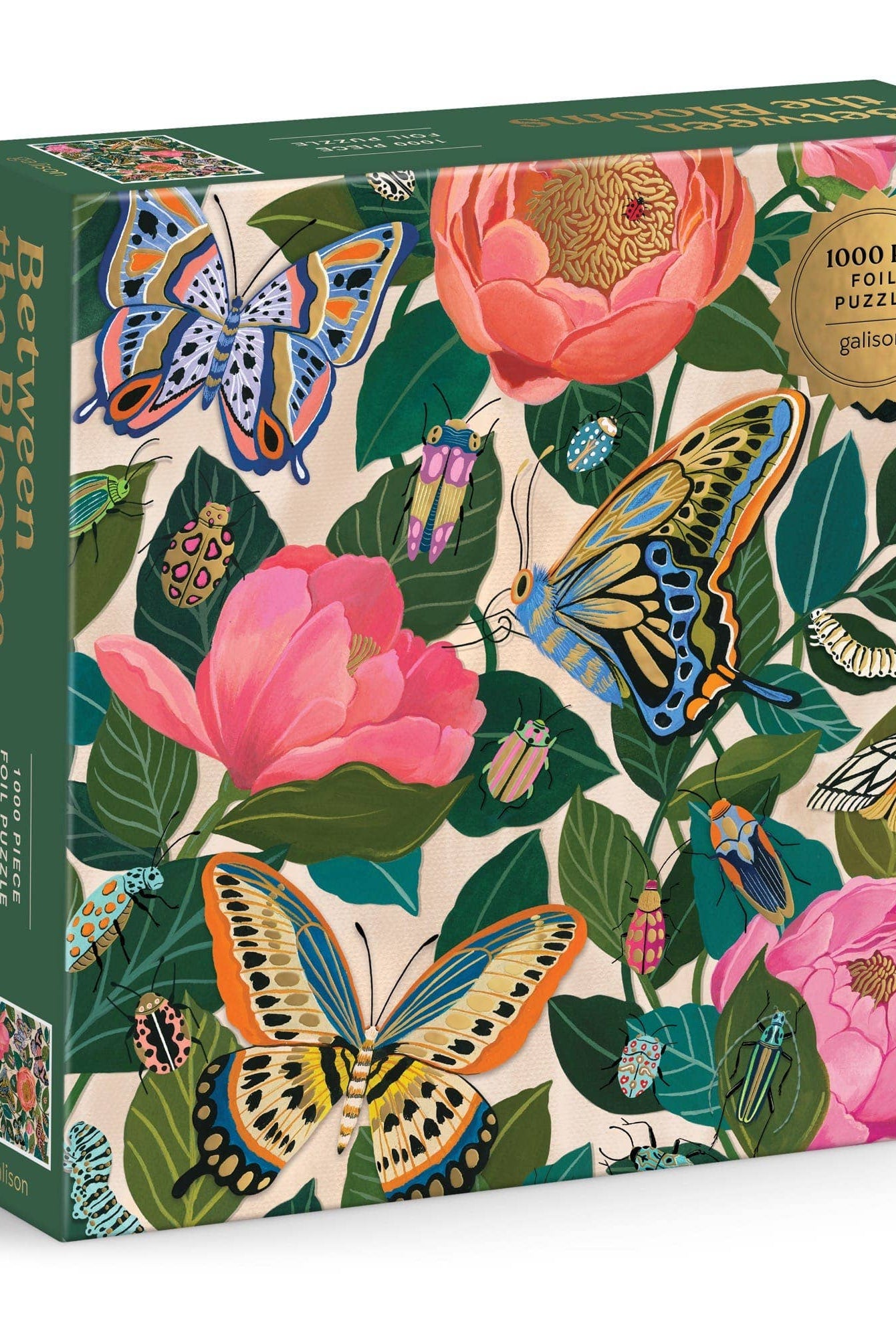 Between the Blooms 1000 Piece Foil Puzzle - Gather Goods Co.