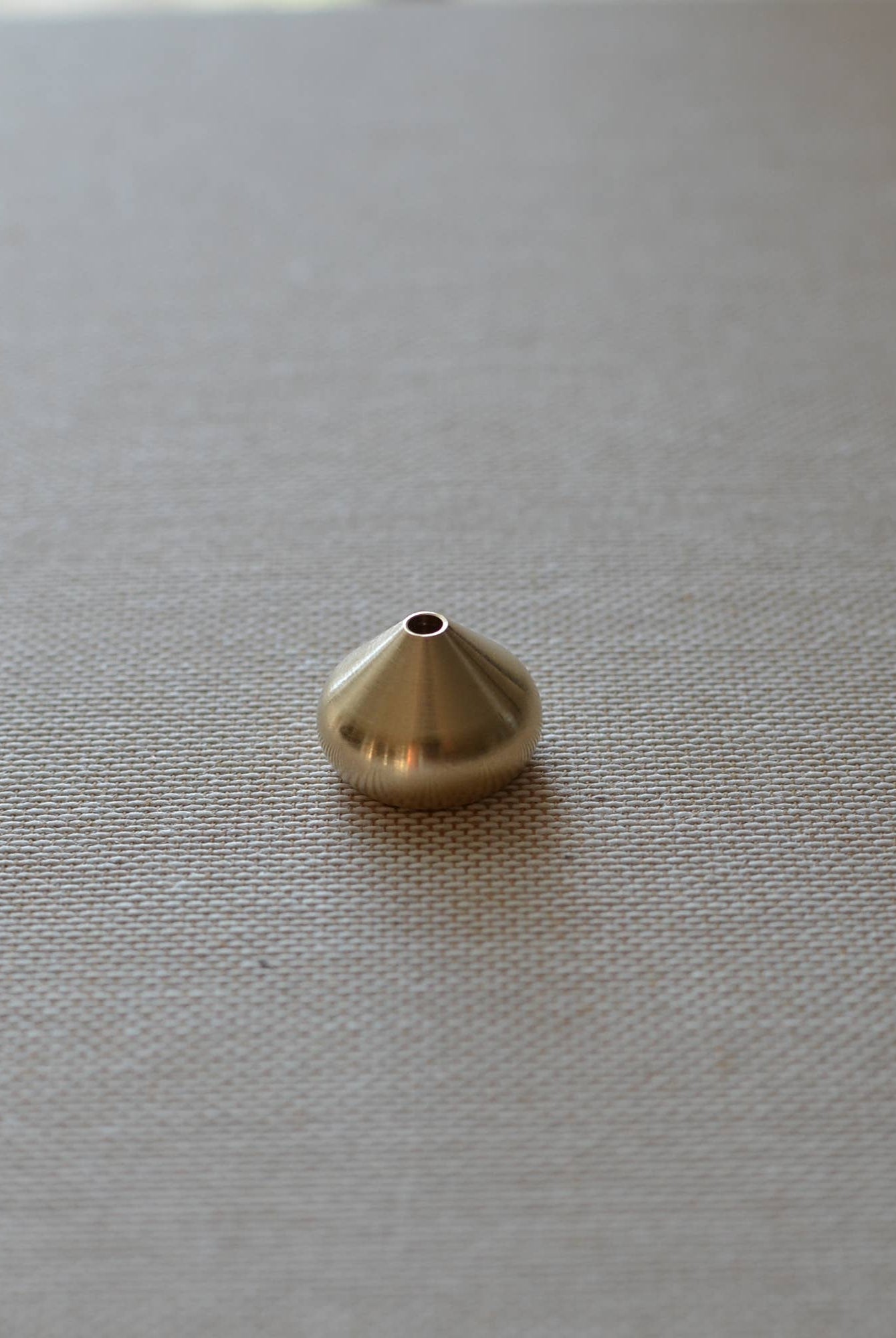 Brass Incense Holder, Waterdrop Shape - Gather Goods Co.