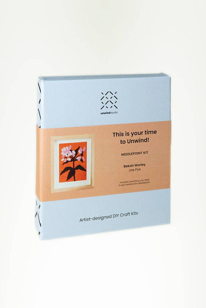 Joe Pye Weed Needlepoint Kit - Gather Goods Co.