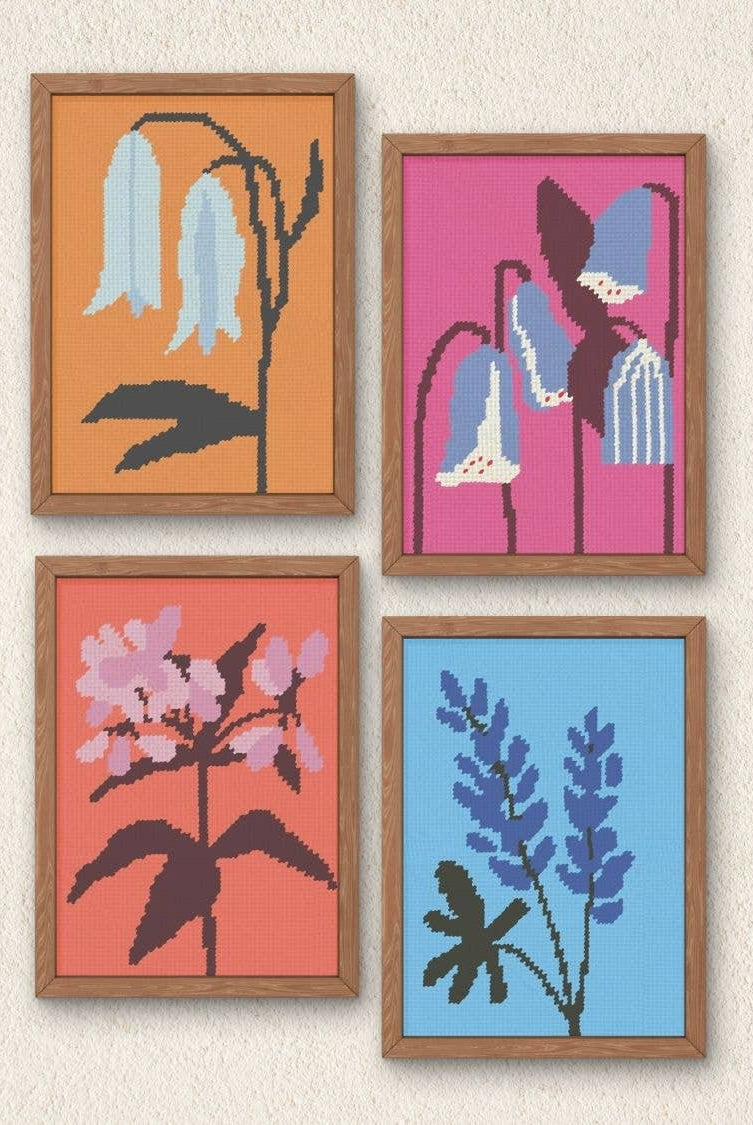 Joe Pye Weed Needlepoint Kit - Gather Goods Co.