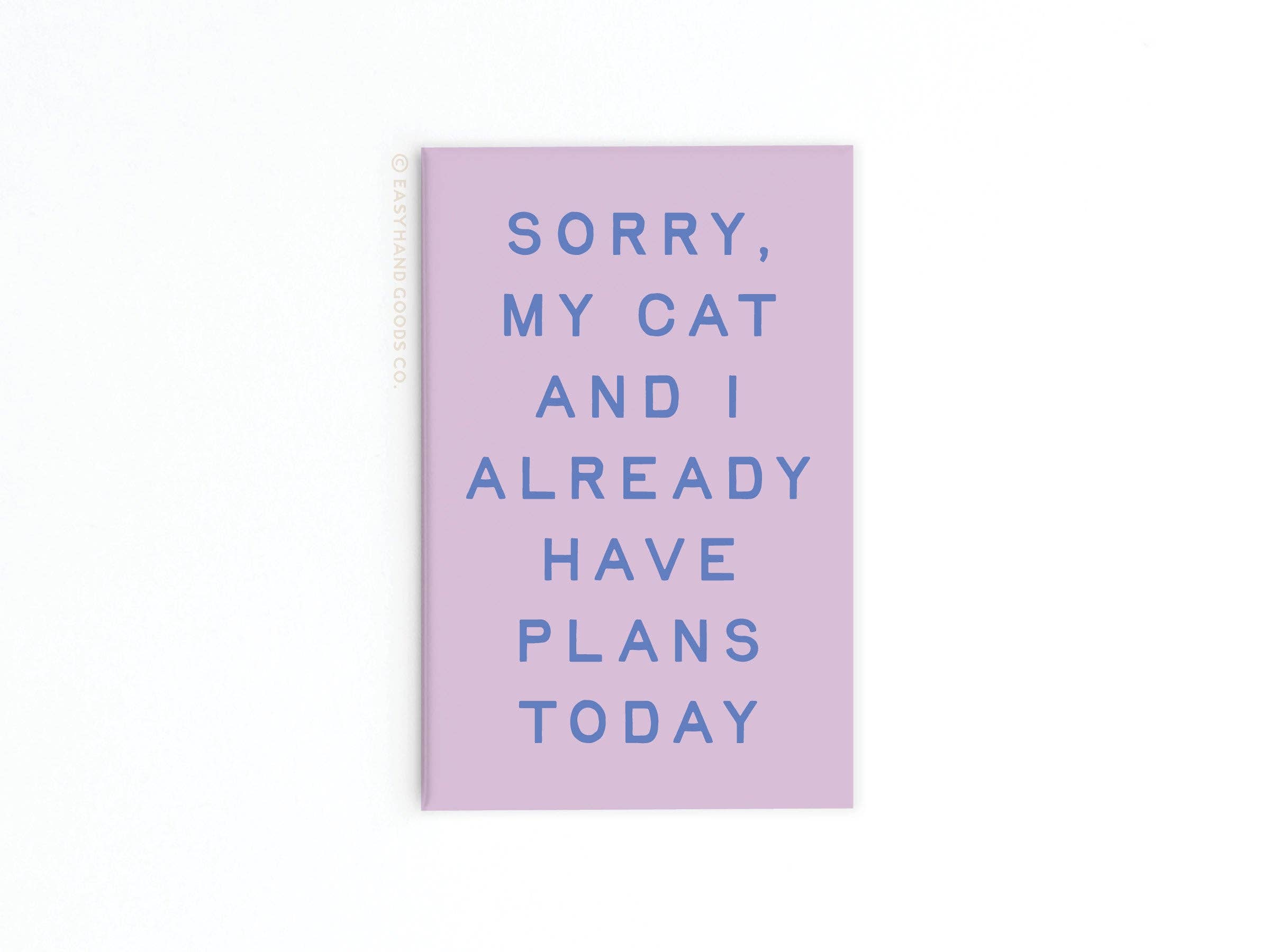 My Cat and I Refrigerator Magnet - Gather Goods Co.