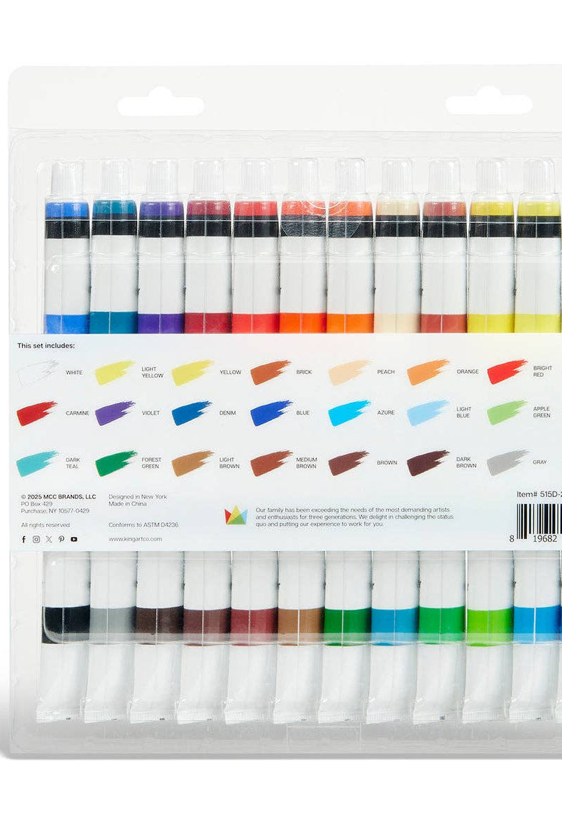 Watercolor Paint 24 Colors - Gather Goods Co.