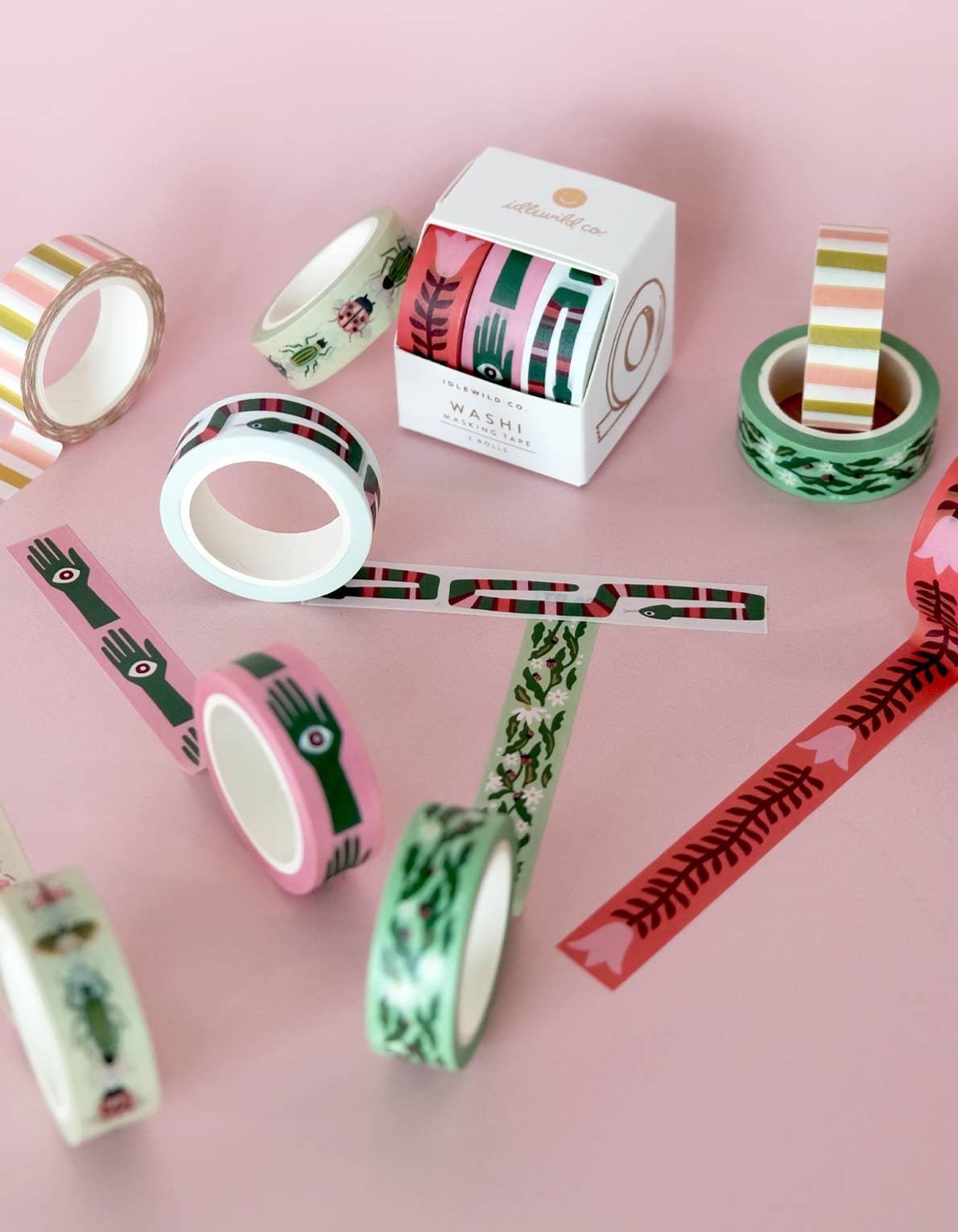 Washi Tape, Set of 3 | Entomologist Garden - Gather Goods Co.