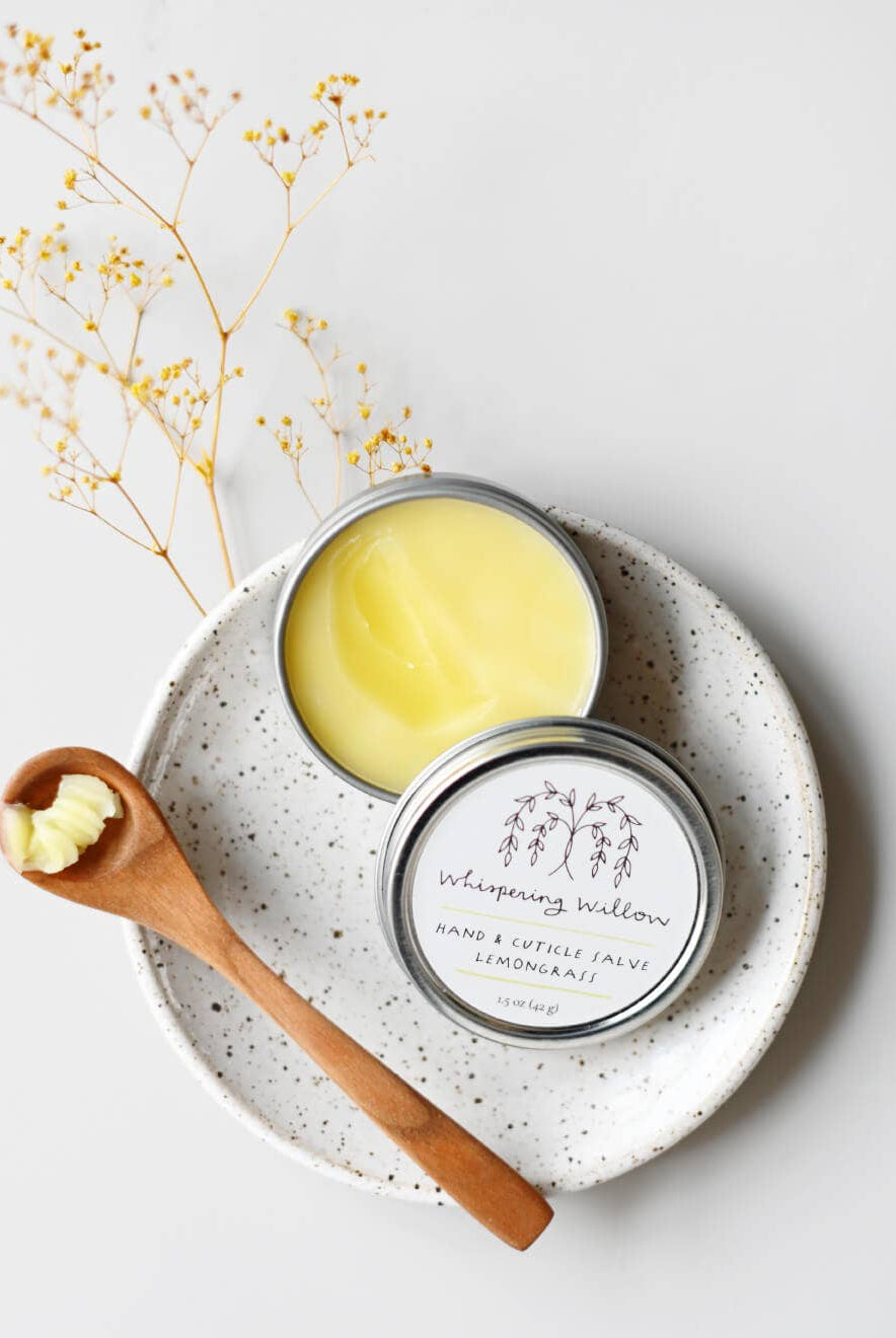 Hand & Cuticle Salve - Lemongrass - Gather Goods Co.
