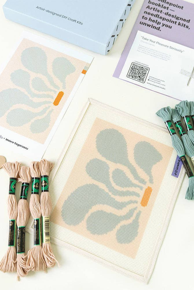 Itsas lorea 3 Needlepoint Kit - Gather Goods Co.