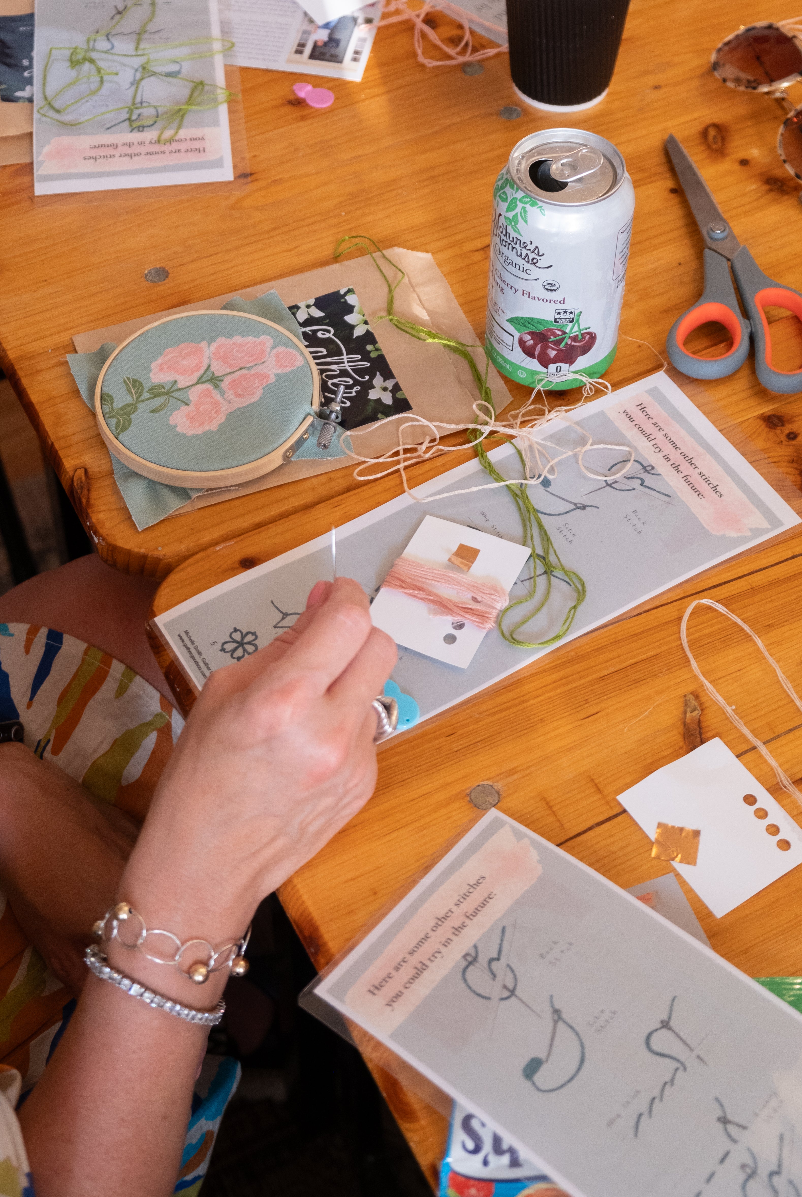 Embroidery Class for Beginners - Gather Goods Co.