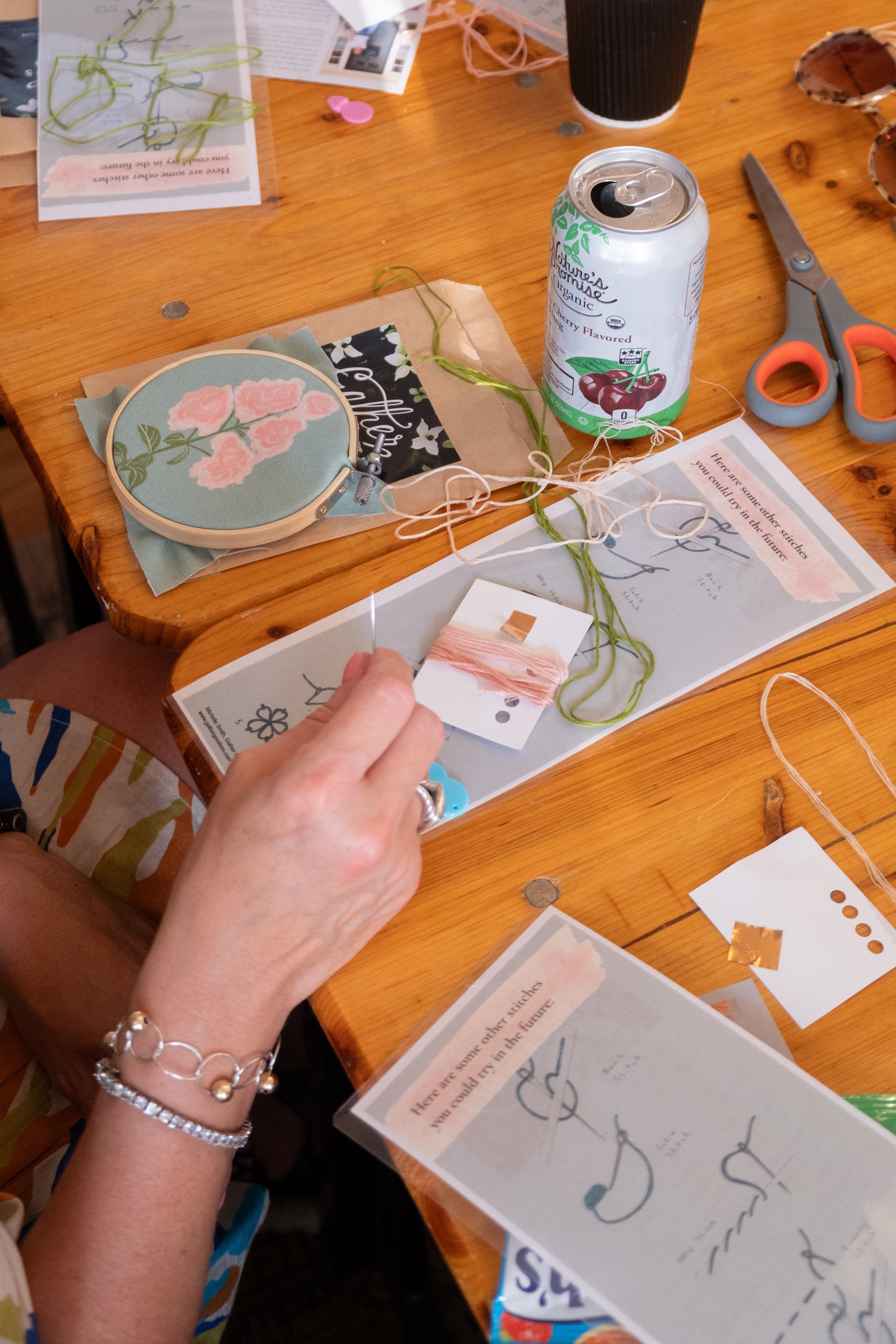 Embroidery Class for Beginners - Gather Goods Co.