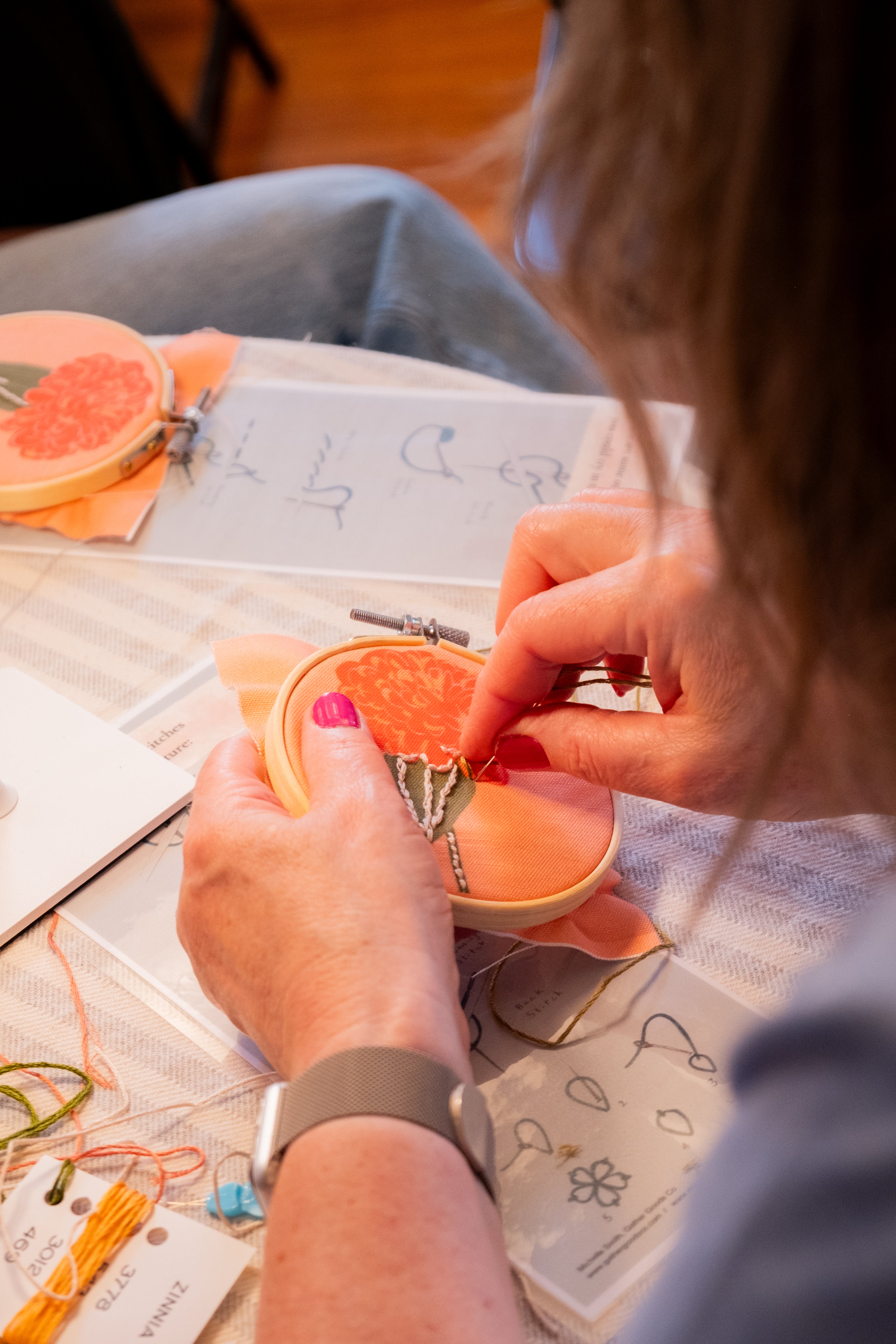 Embroidery Class for Beginners - Gather Goods Co.