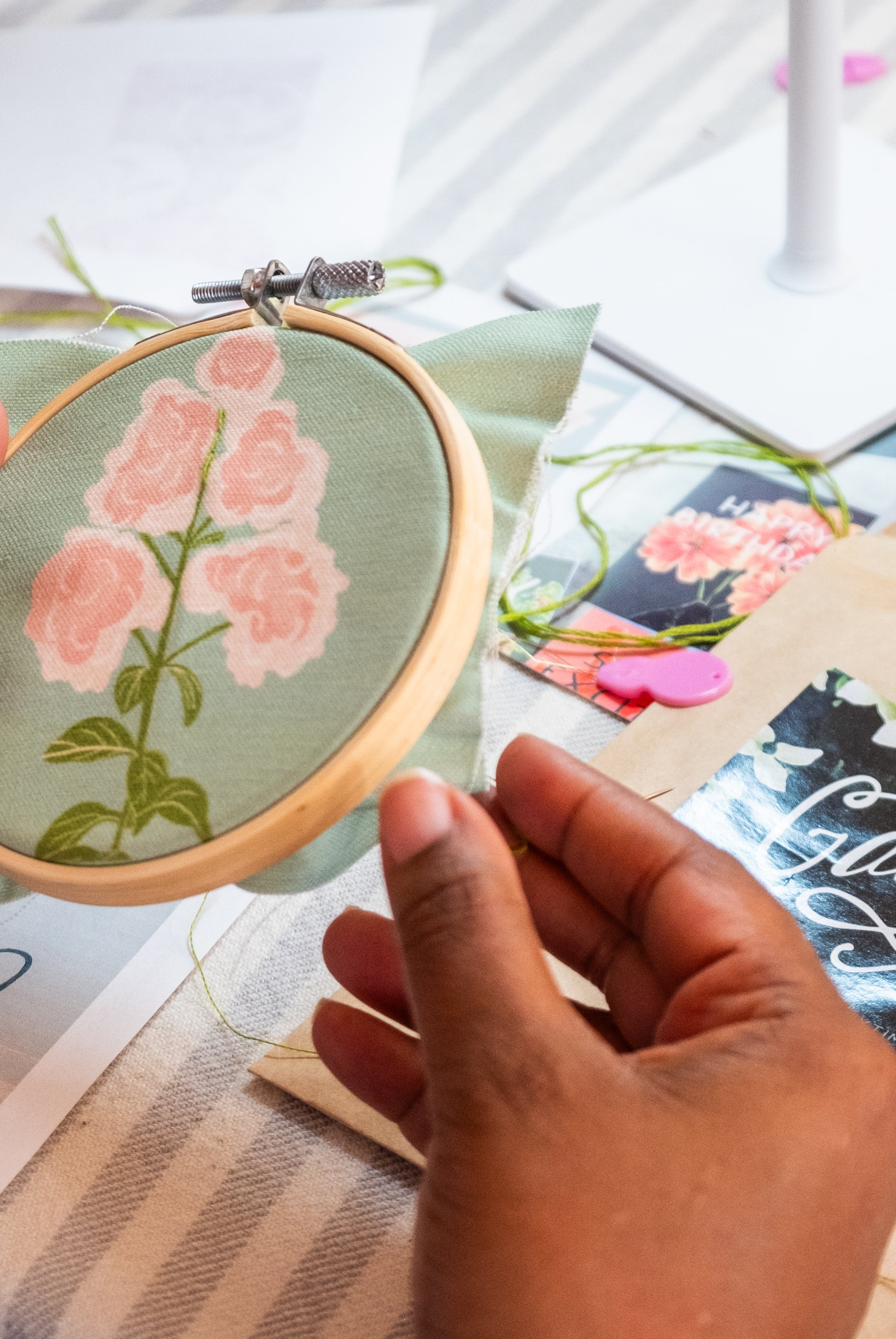 Embroidery Class for Beginners - Gather Goods Co.