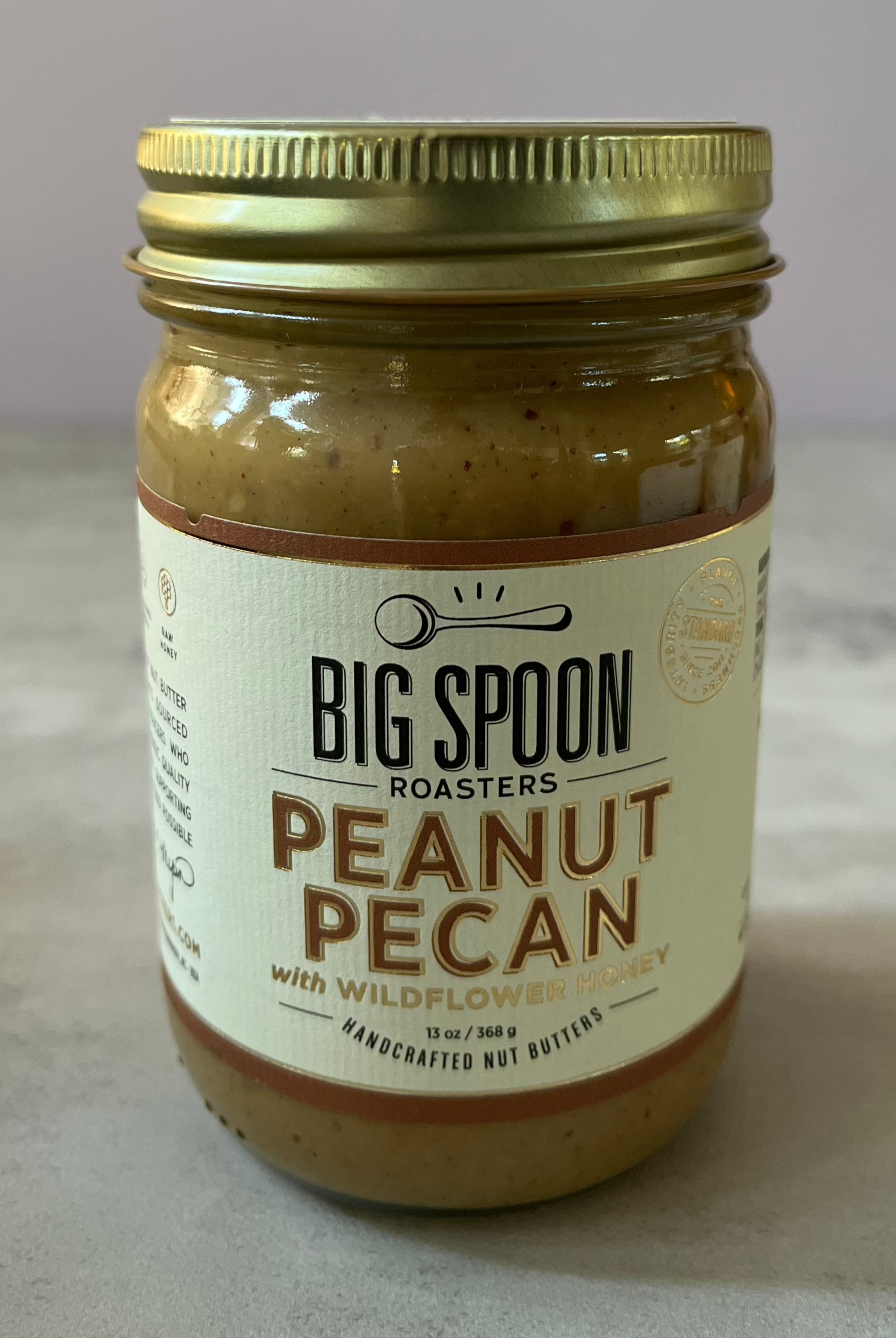 Peanut Pecan Butter with Wildflower Honey - Gather Goods Co.