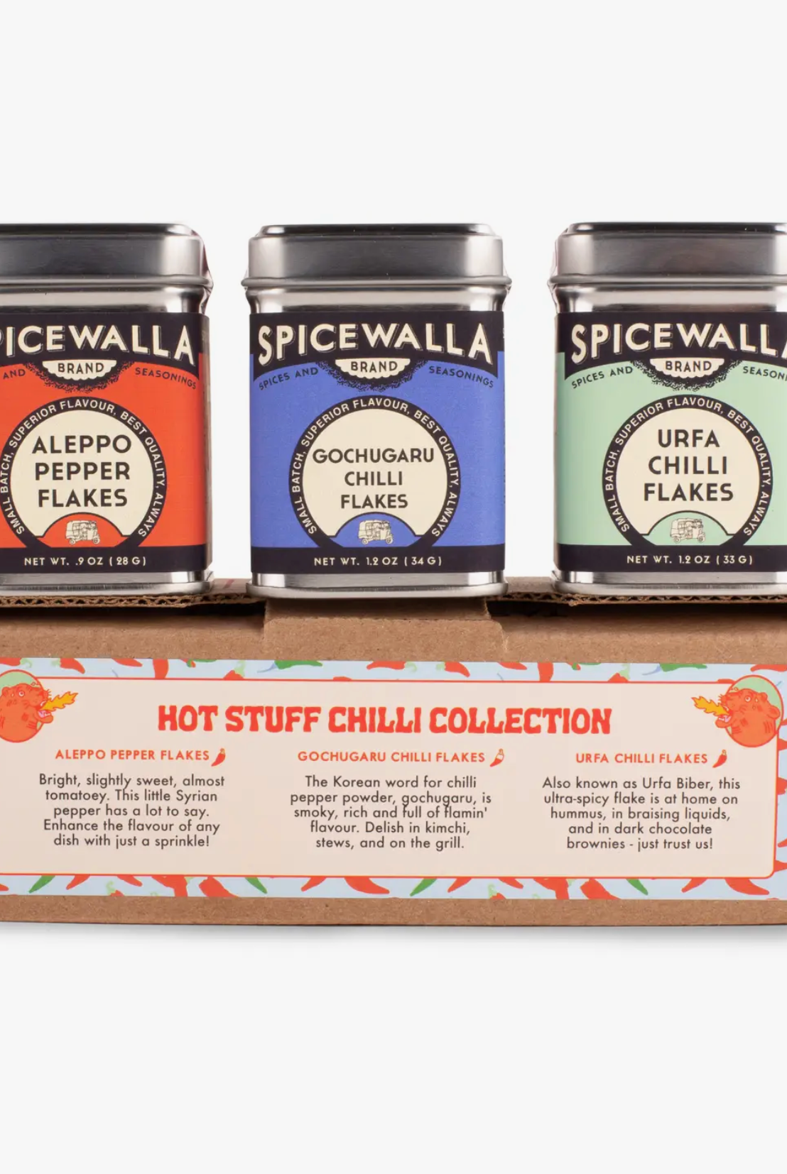 Hot Stuff Chilli Collection 3-Pack Gift Set - Gather Goods Co.