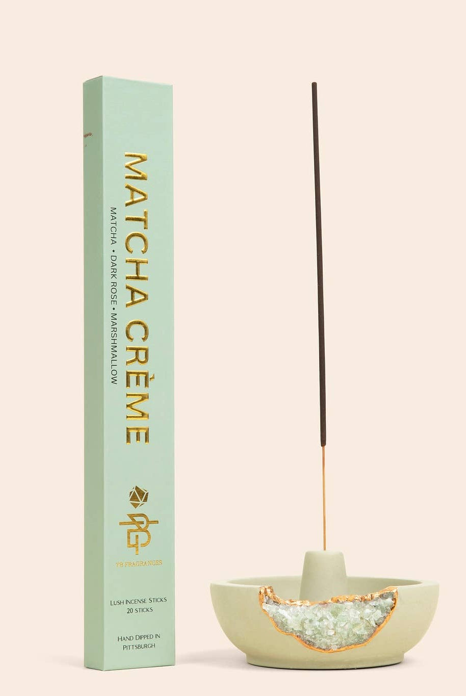 Matcha Crème Incense - Gather Goods Co.
