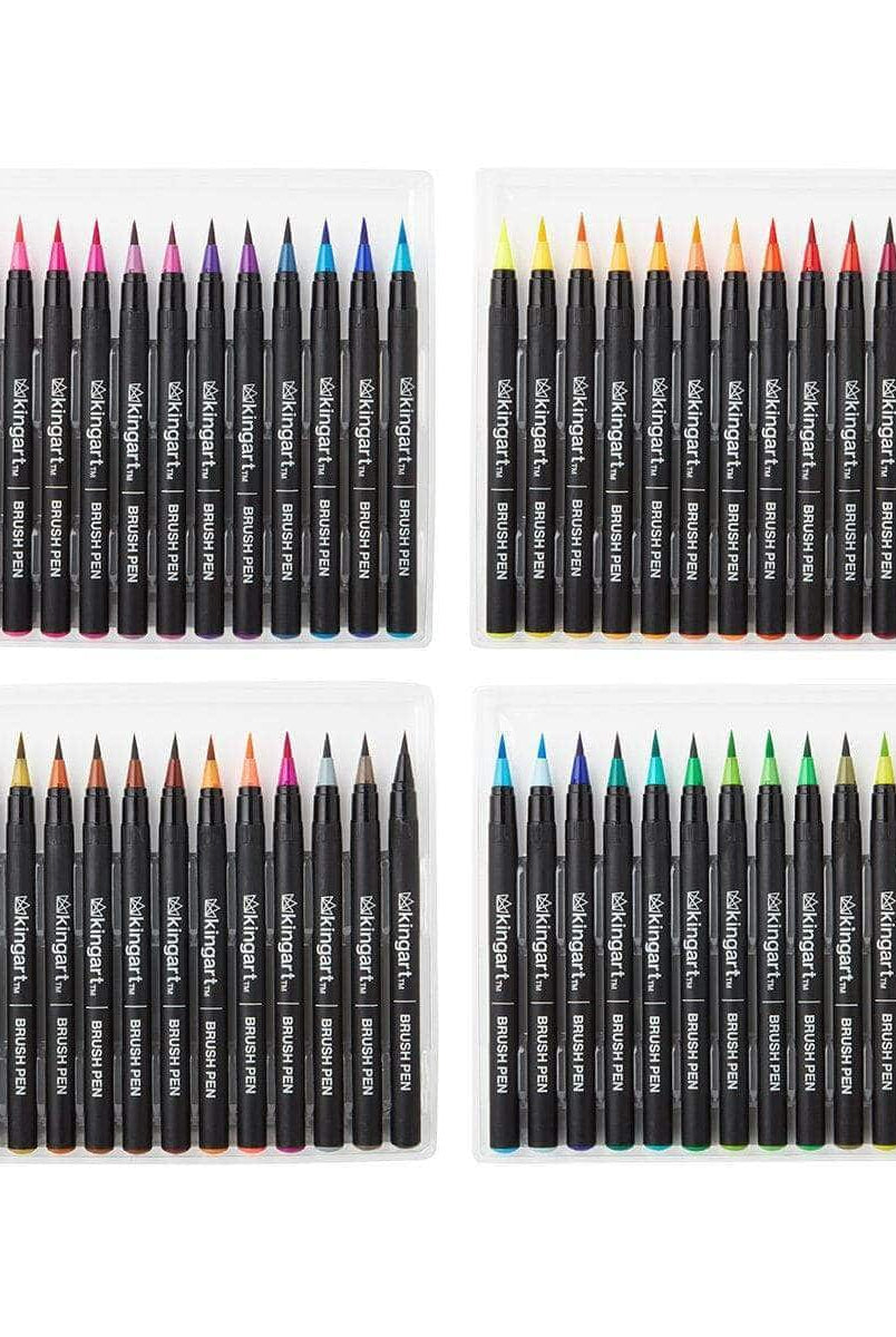 Real Watercolor Brush Pens 48 Colors - Gather Goods Co.