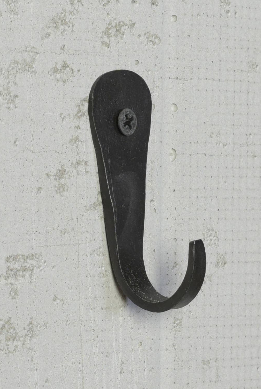 Forged Hook, Iron - Black - Gather Goods Co.