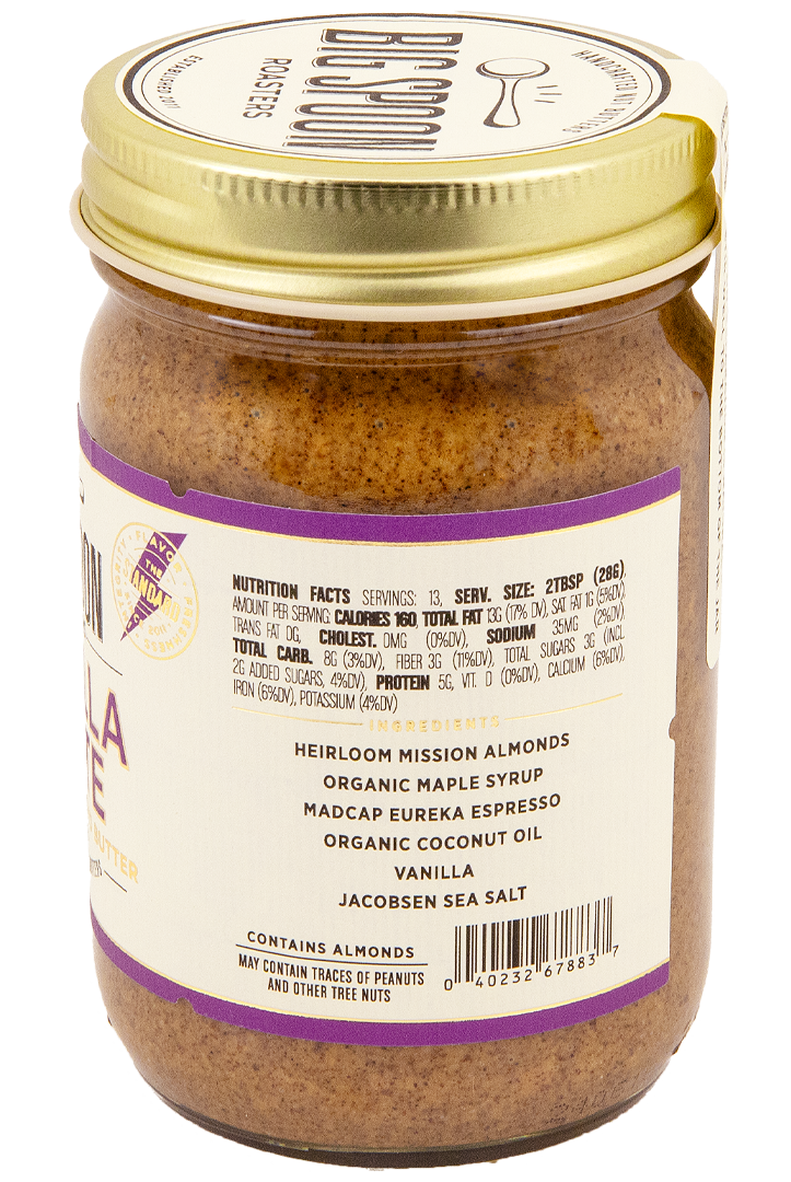 Vanilla Latte Almond Butter - Gather Goods Co.